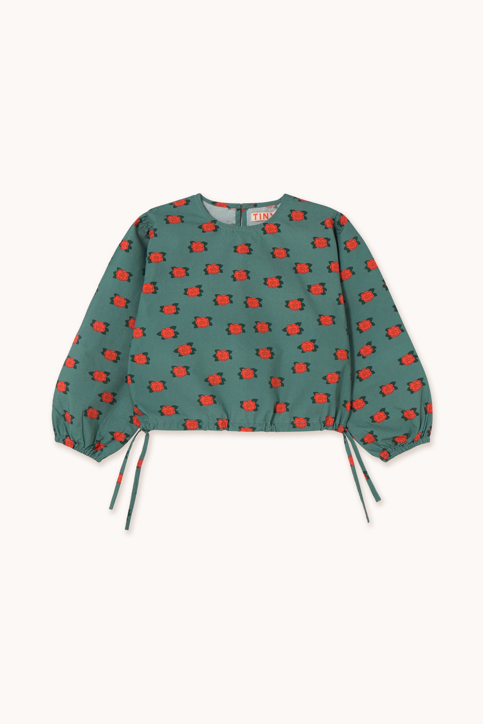 CAMELIAS BLOUSE teal