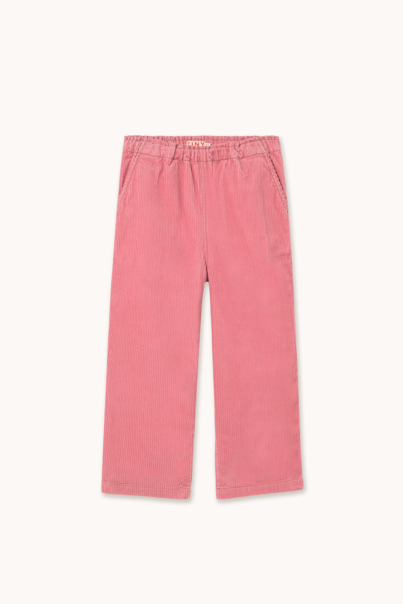 TINY SOLID WOVEN PANT pink