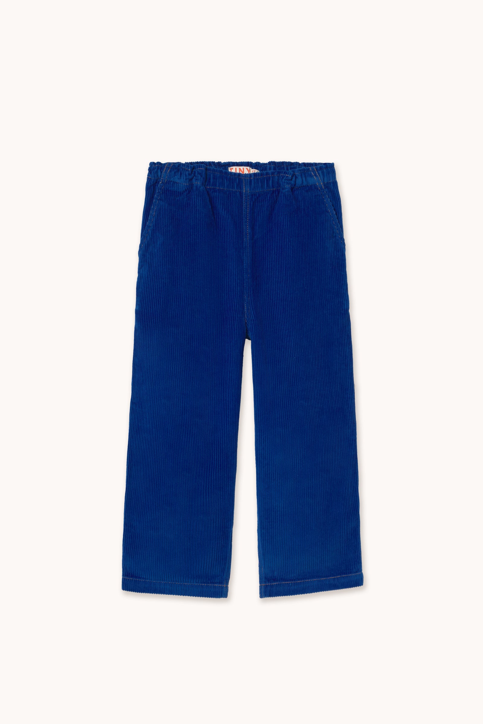 TINY SOLID WOVEN PANT dark blue