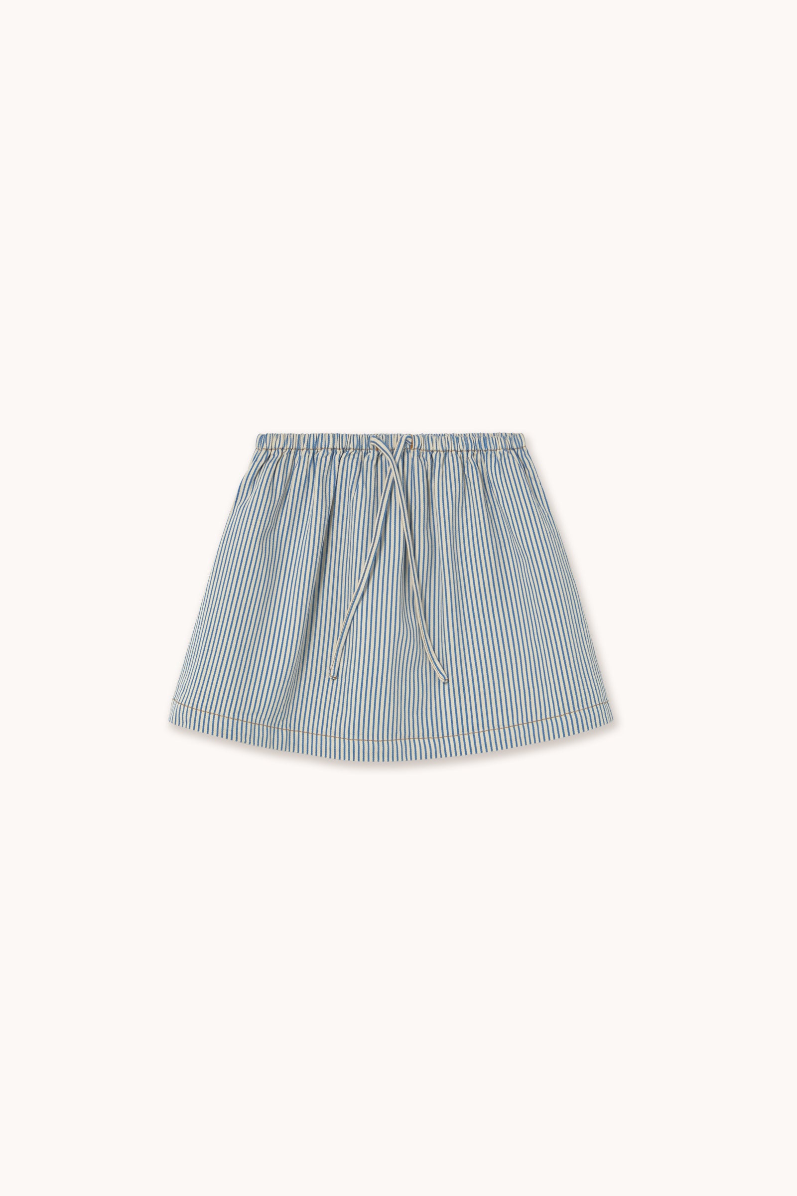 STRIPES BLUE SKIRT light cream
