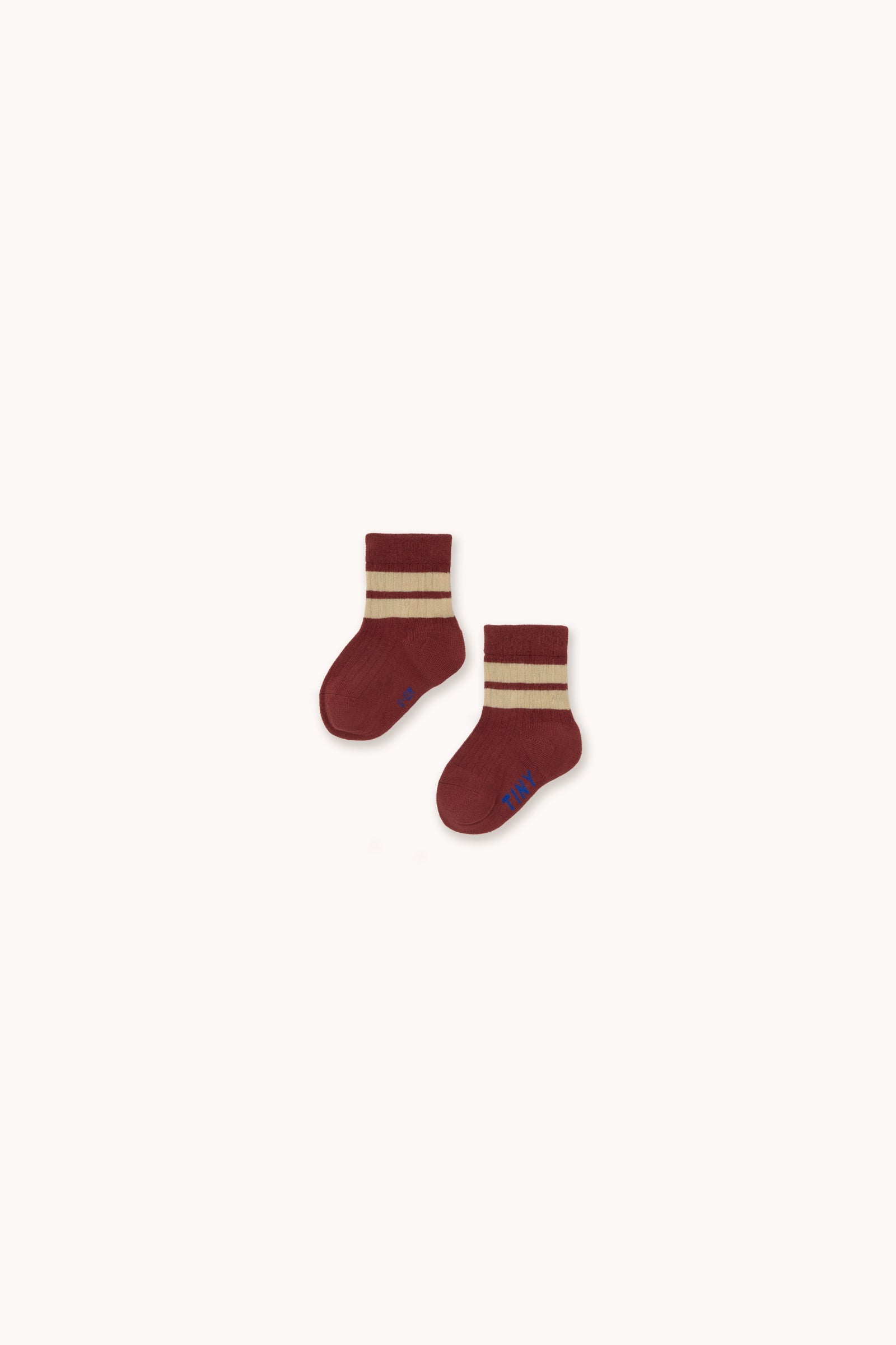 STRIPES MEDIUM SOCKS chestnut