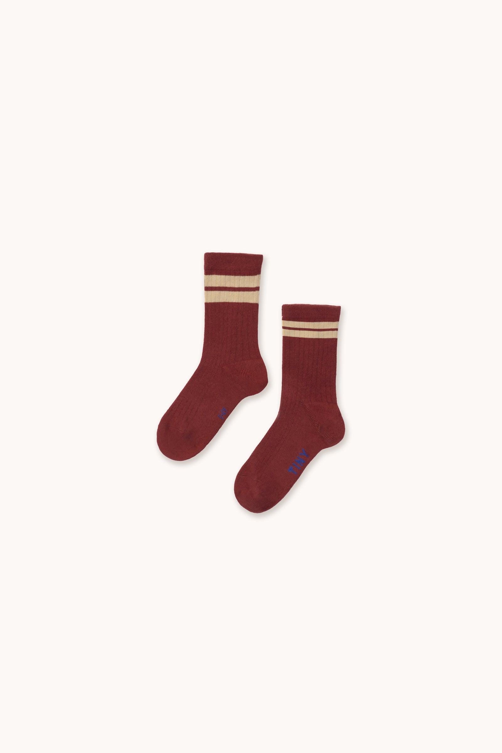 STRIPES MEDIUM SOCKS chestnut