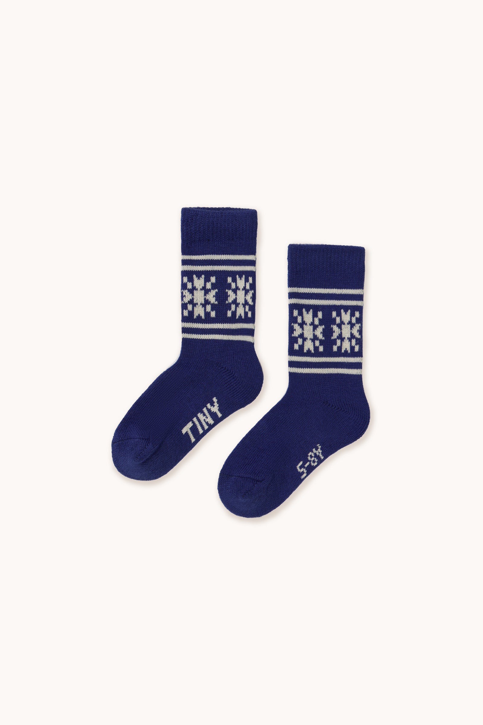 SNOW WOOL MEDIUM SOCKS dark blue