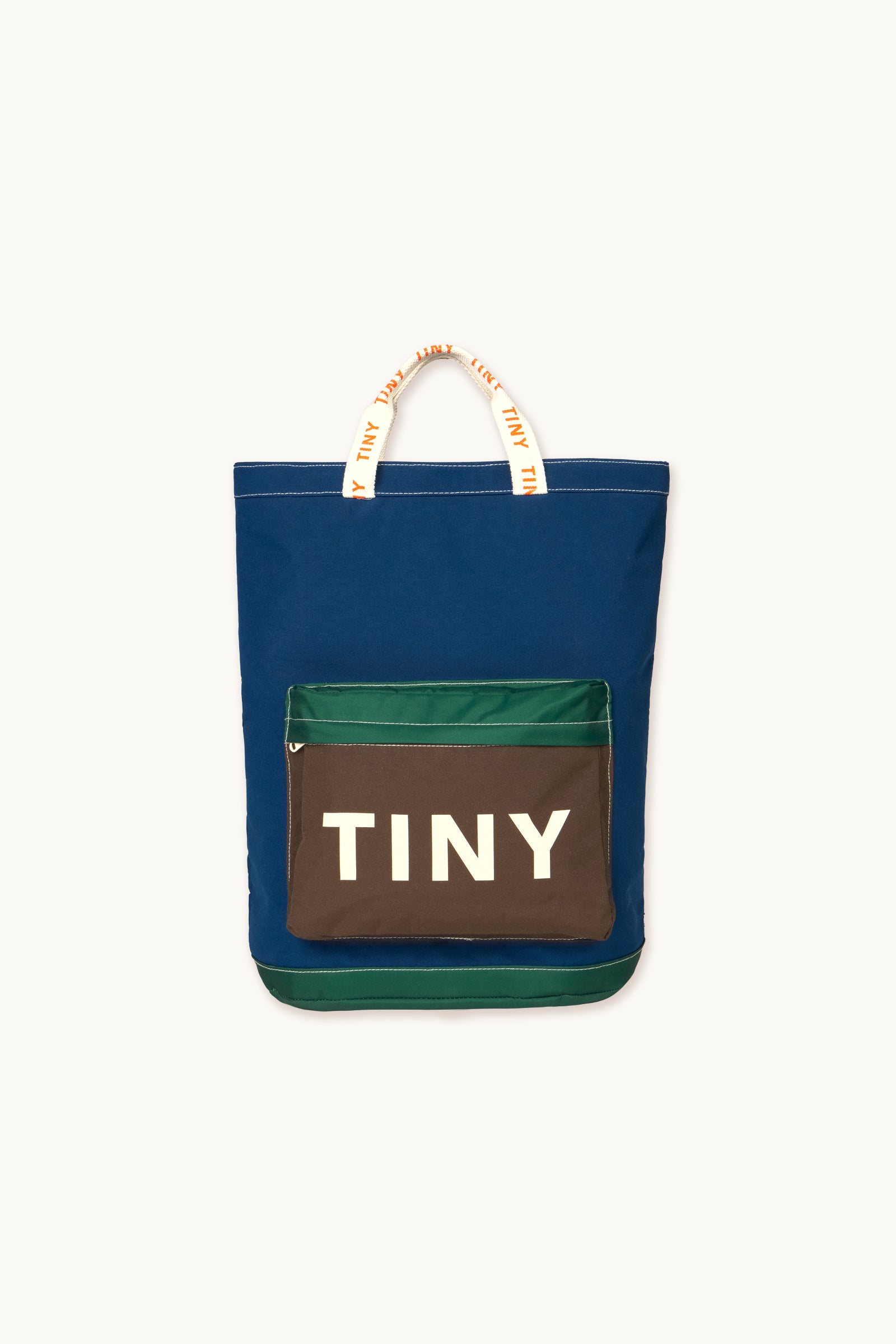 COLOR BLOCK TOTEPACK dark blue