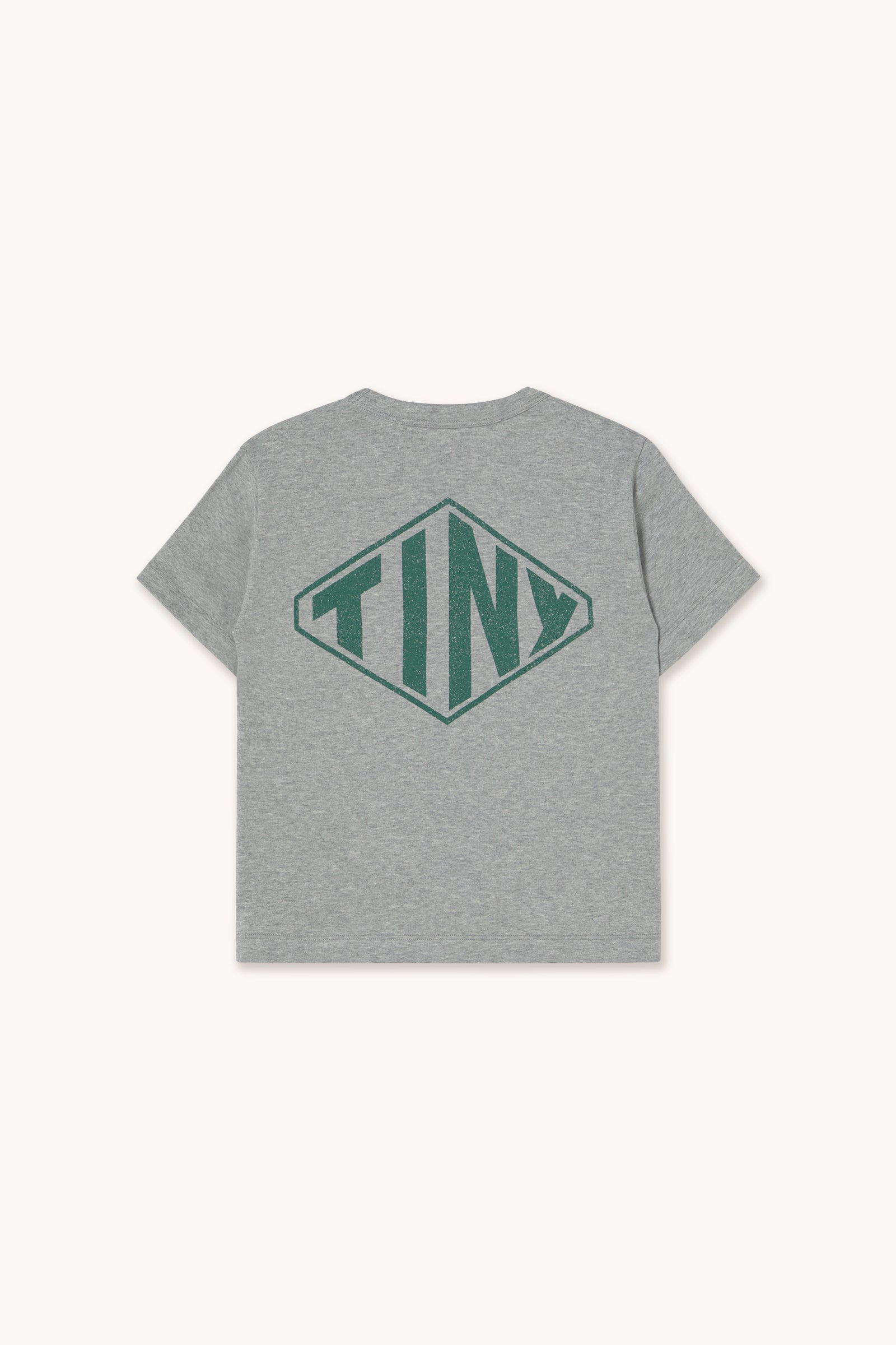 MELANGE DIAMOND GRAPHIC TEE medium grey heather