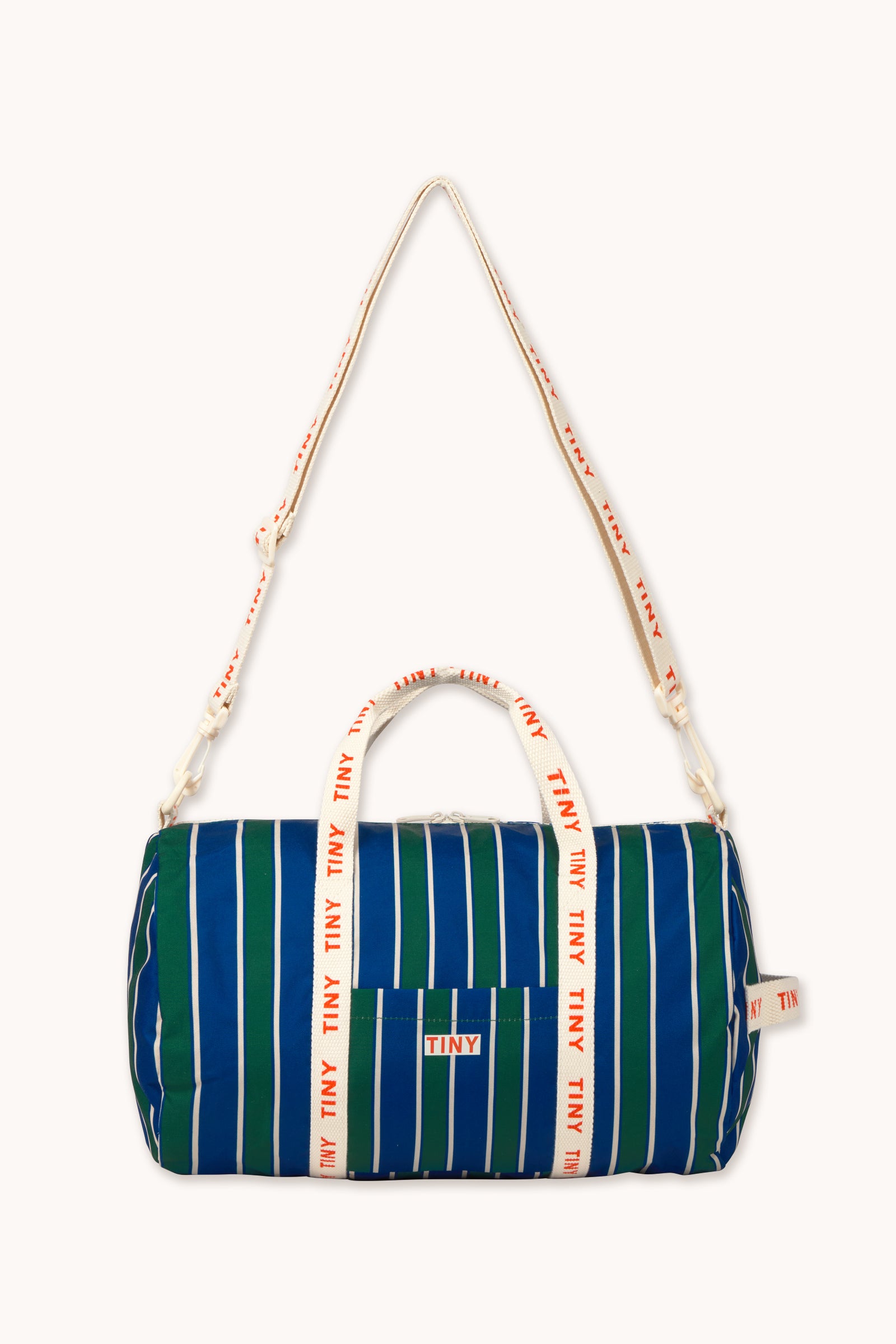 STRIPES DUFFLE BAG dark blue