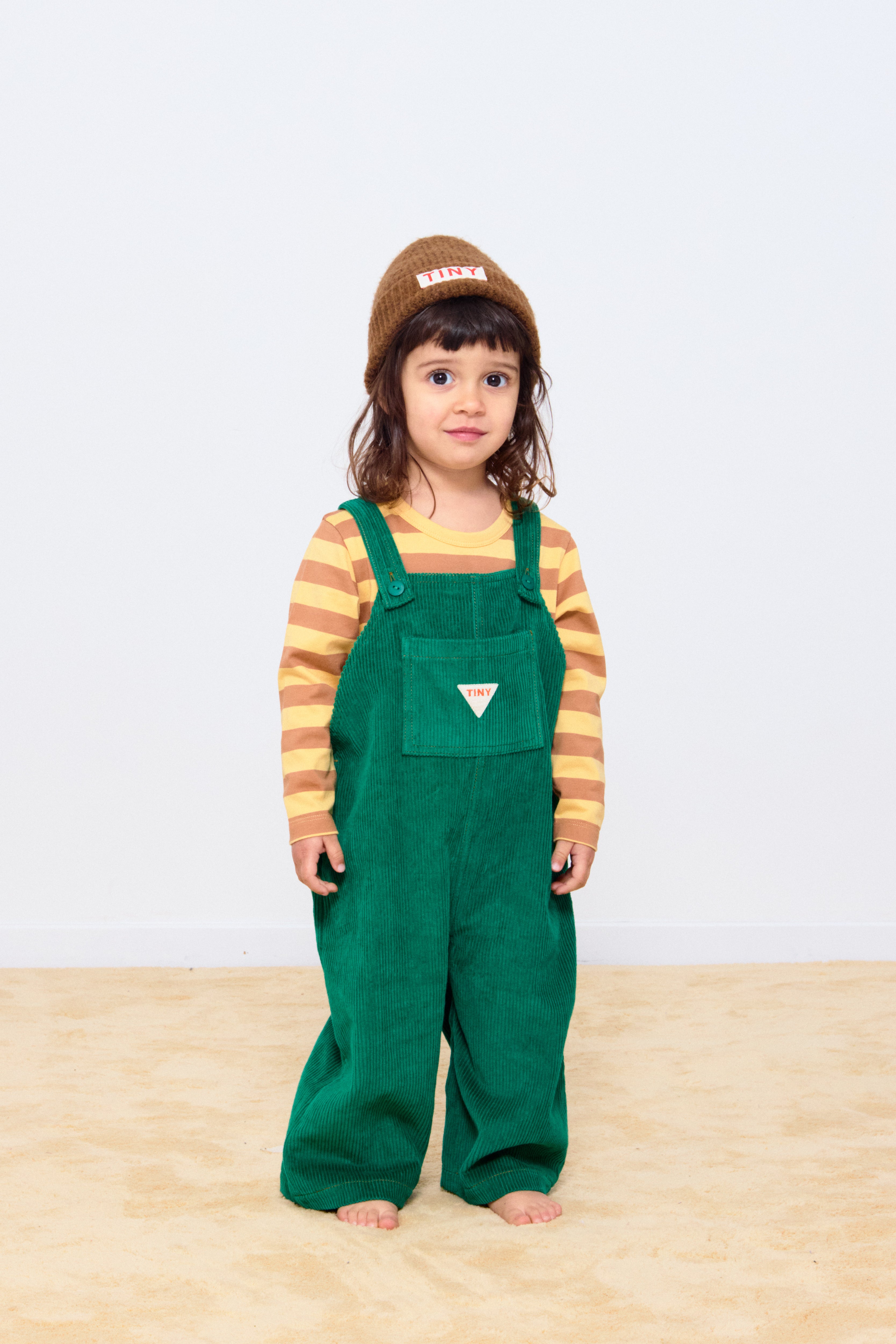 DUNGAREE CORDUROY BABY dark emerald