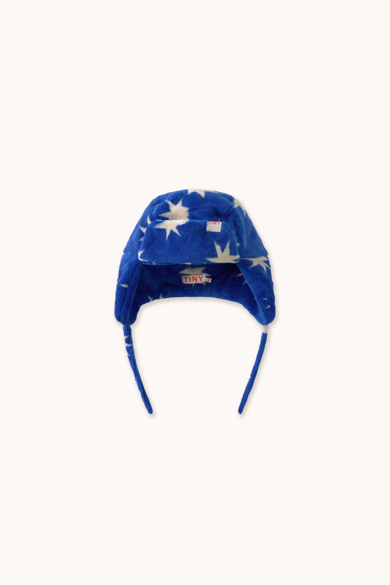STARS EARFLAP BEANIE dark blue