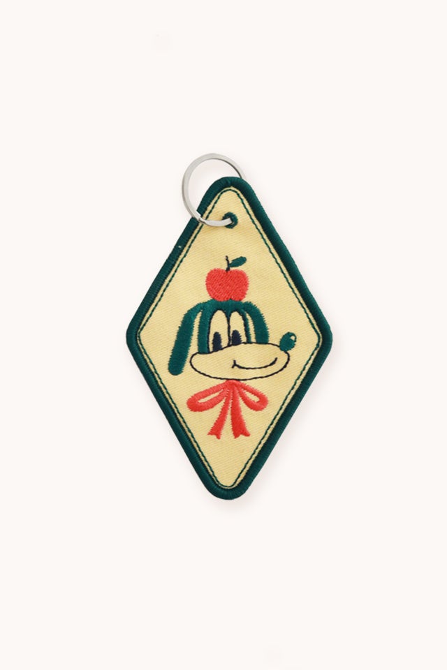 BAG CHARM TINY light cream