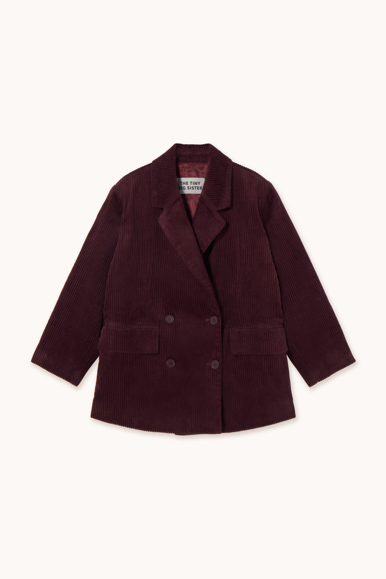 CORDUROY BLAZER burgundy