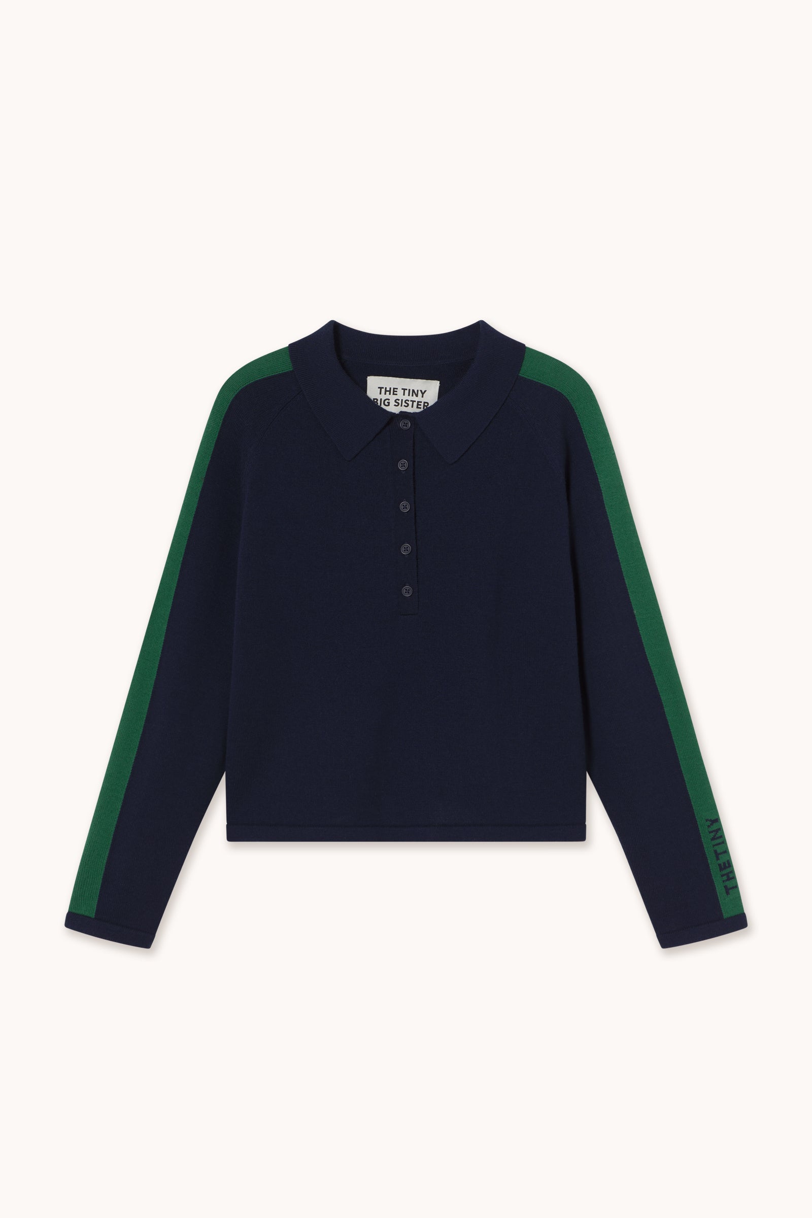 FRANK STRIPE SWEATER navy
