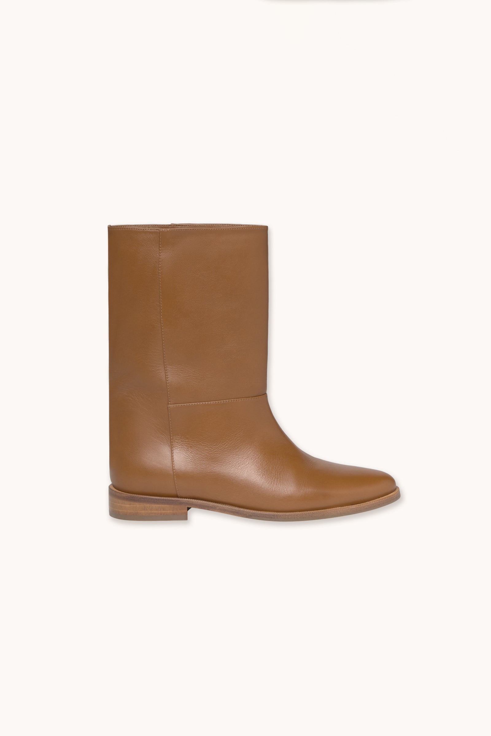 WIDE BOOTS brown