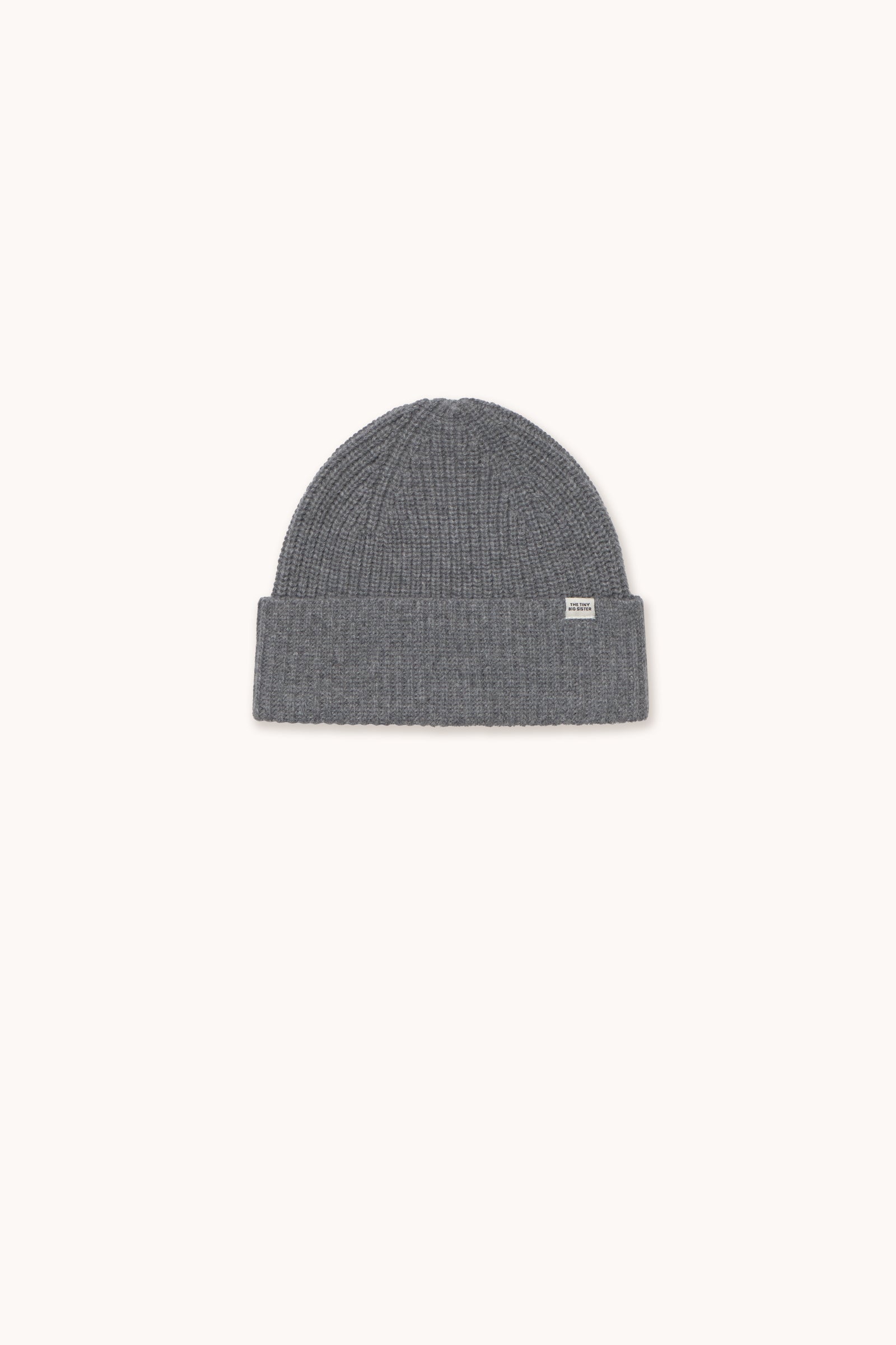 LEO BEANIE dark grey melange