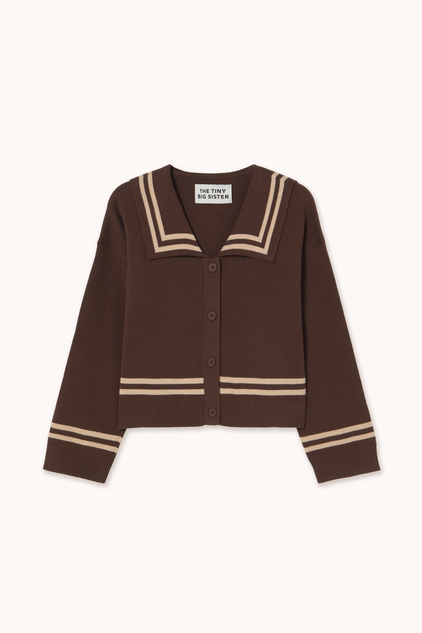 CÁRDIGAN MARINERO dark brown