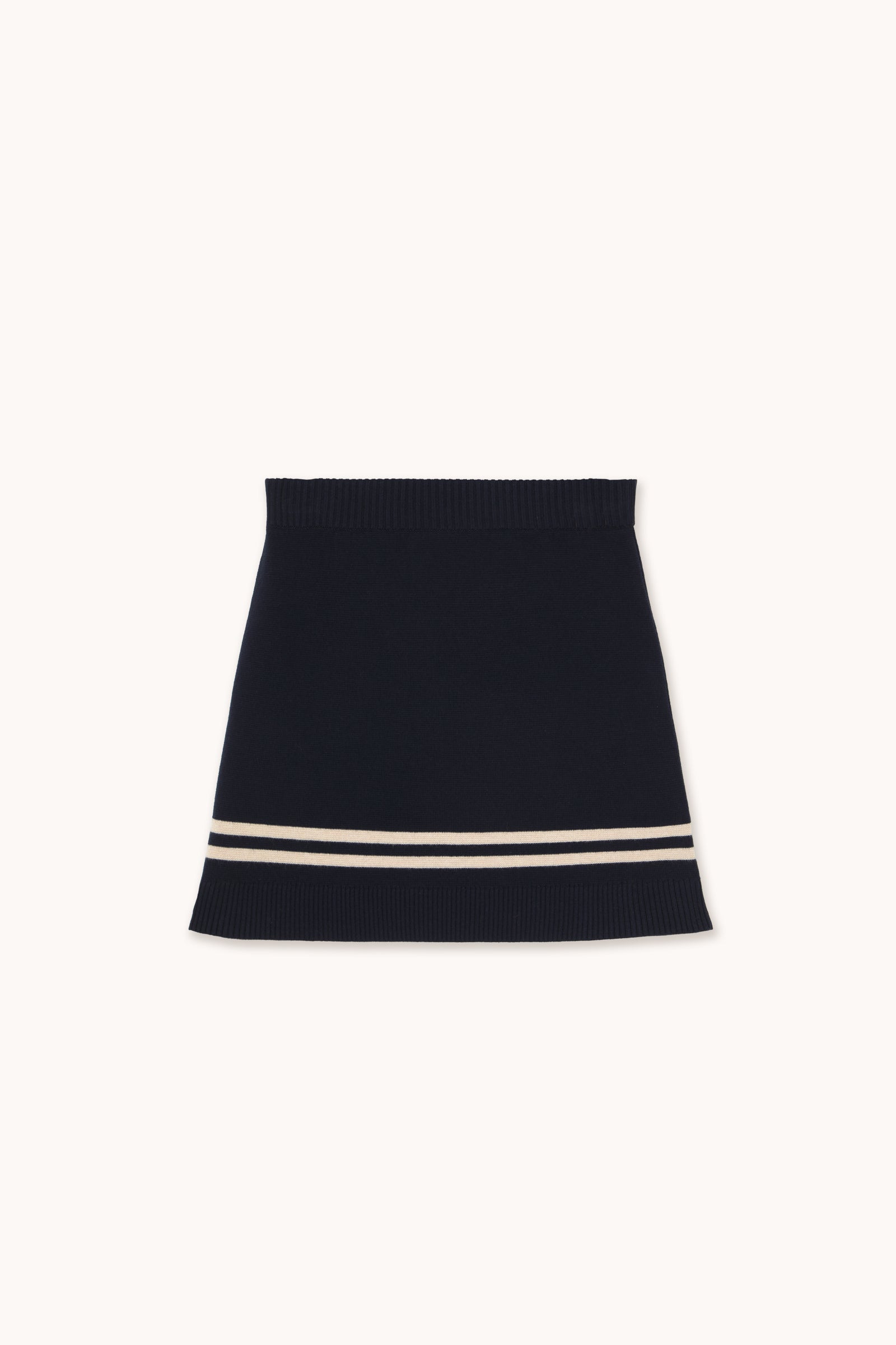 STRIPES SKIRT navy