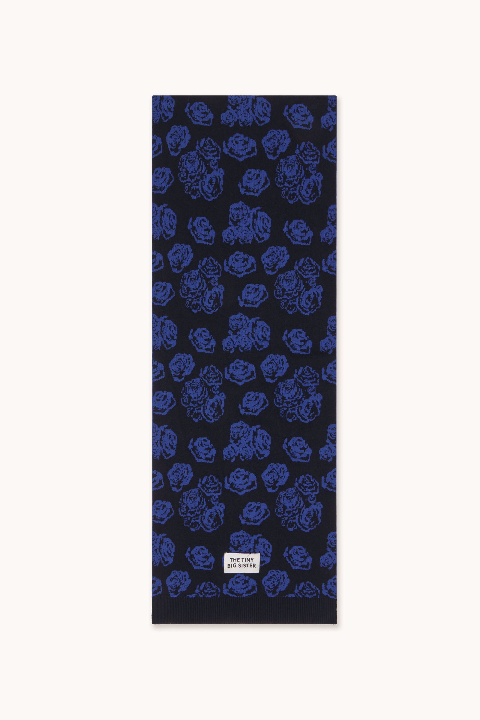 ROSES SCARF navy