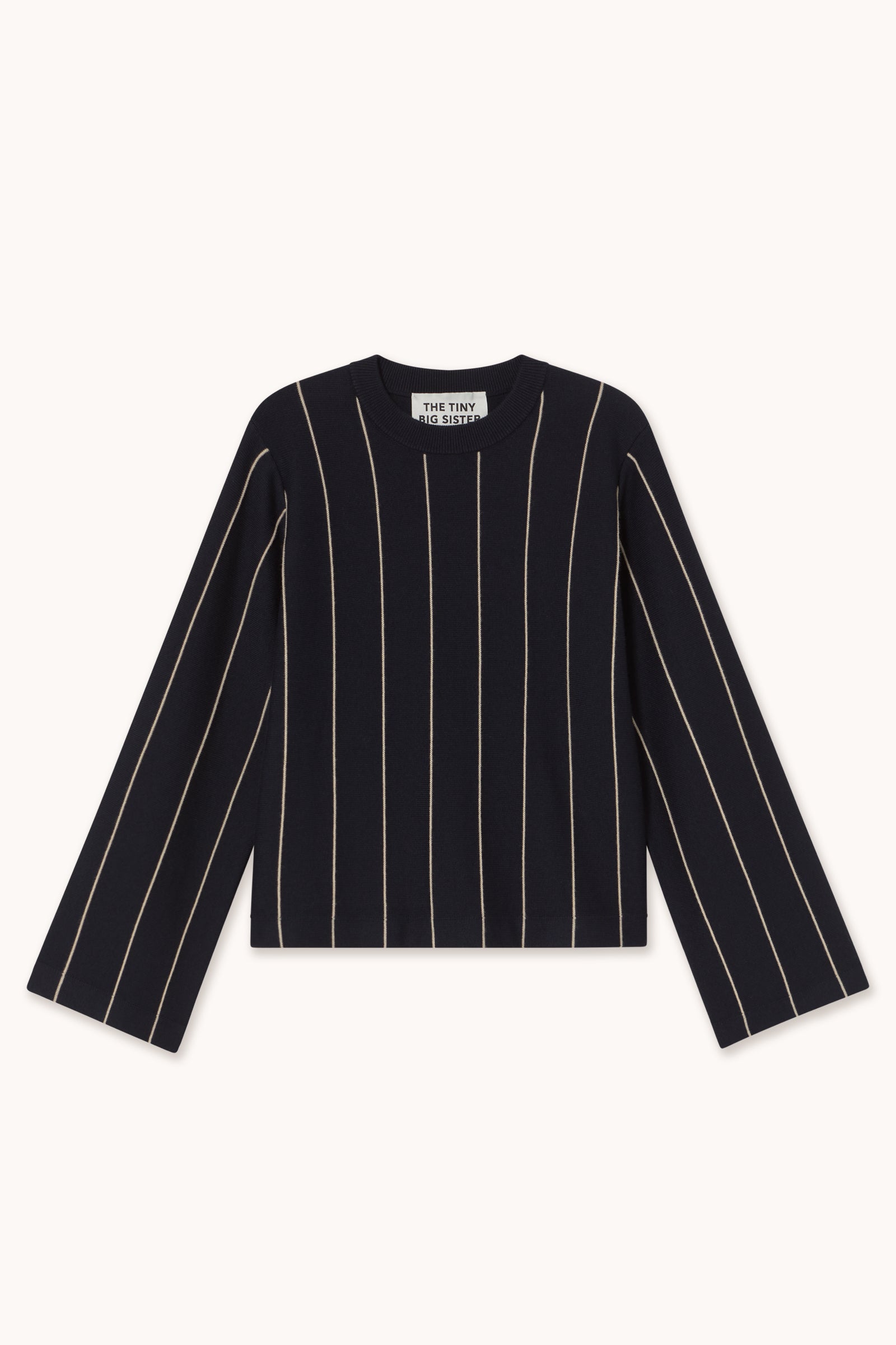 CHLOE STRIPED SWEATER navy