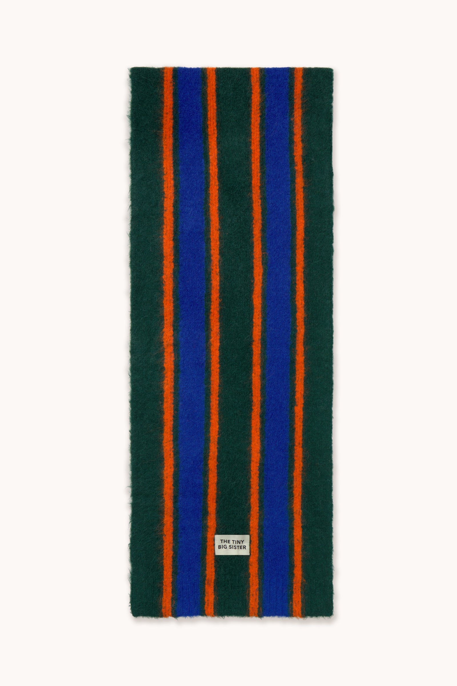 BUFANDA A RAYAS bottle green