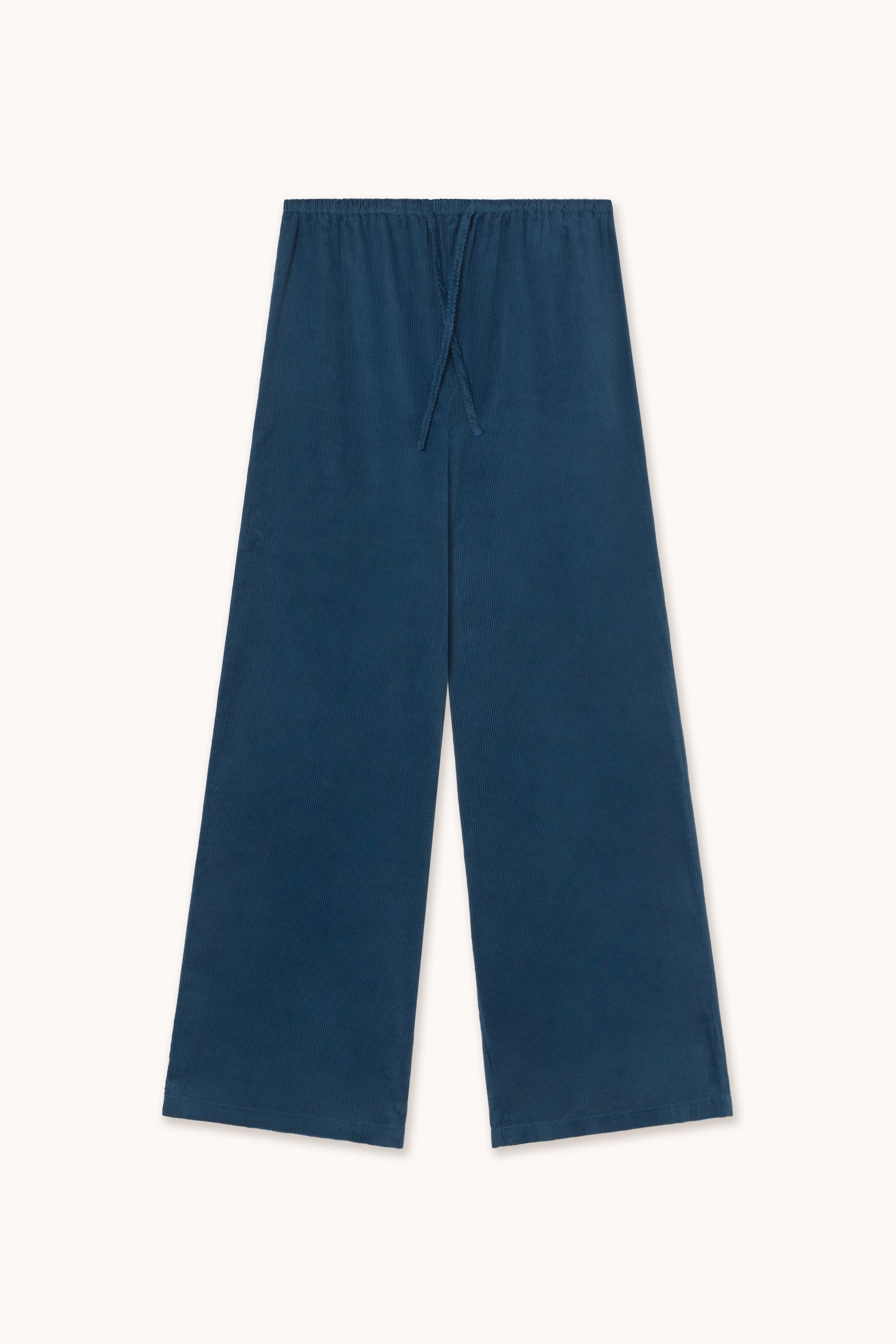 CORDUROY TROUSERS light navy