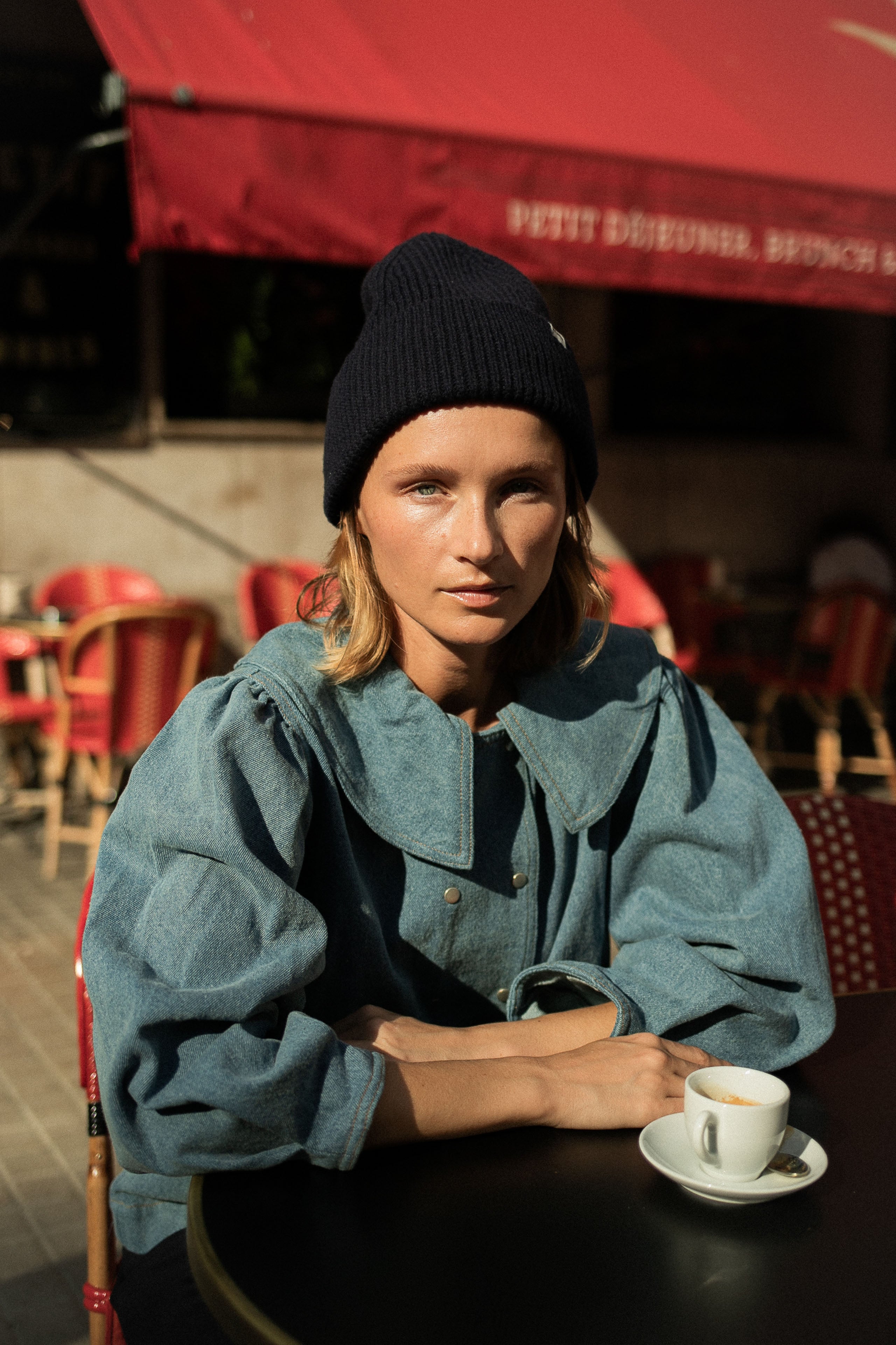 CHAQUETA VAQUERA CON BOTONES stone