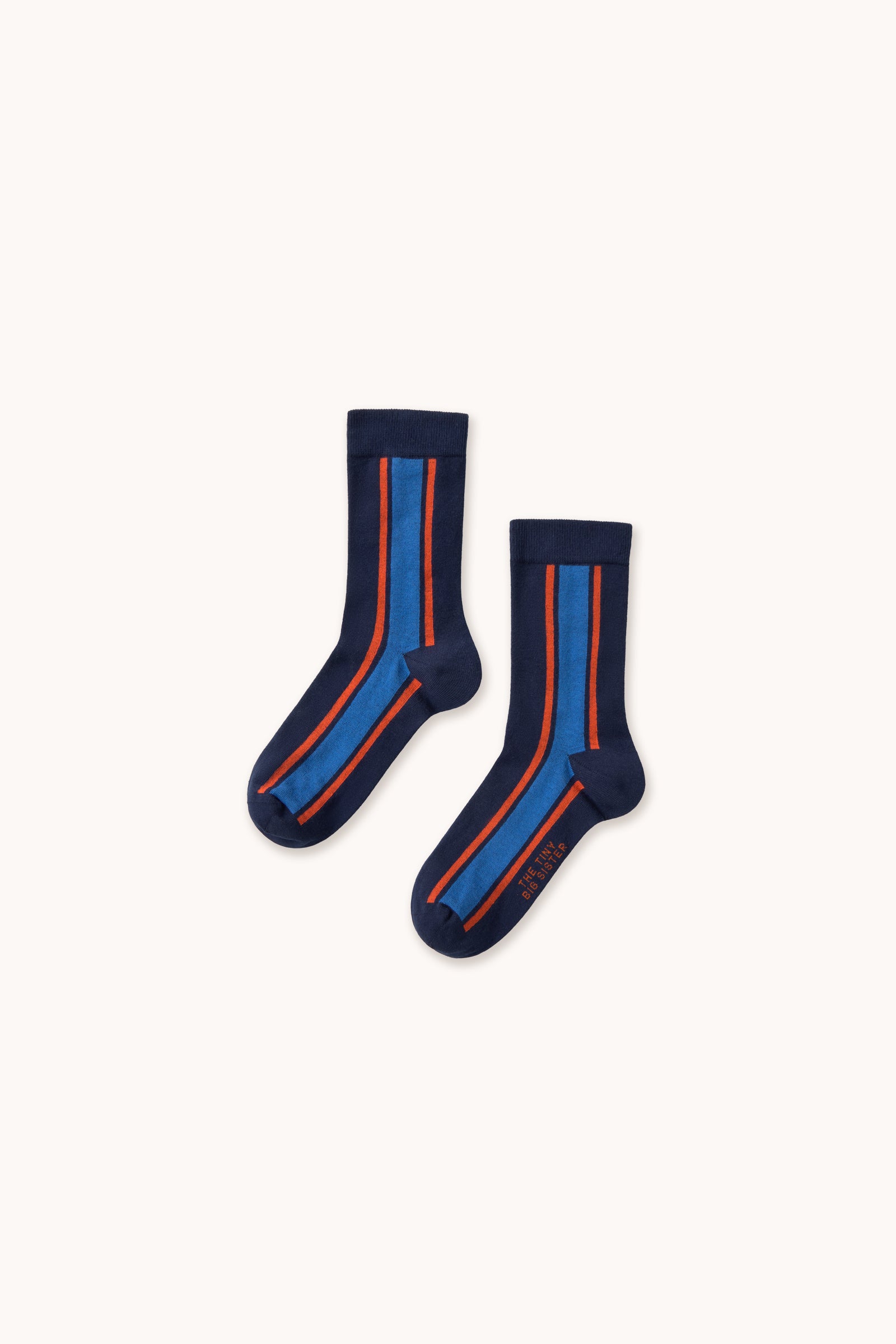 STRIPED MEDIUM SOCKS navy