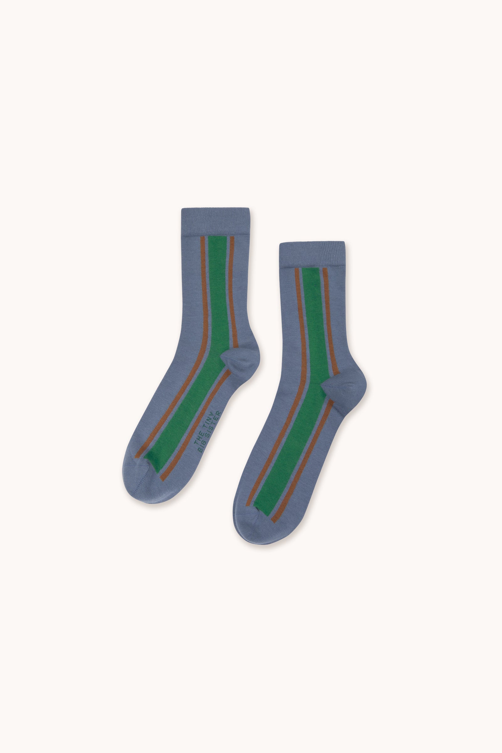STRIPED MEDIUM SOCKS stone