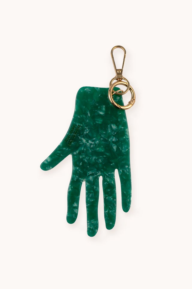 CHARM PARA BOLSO MANO dark emerald
