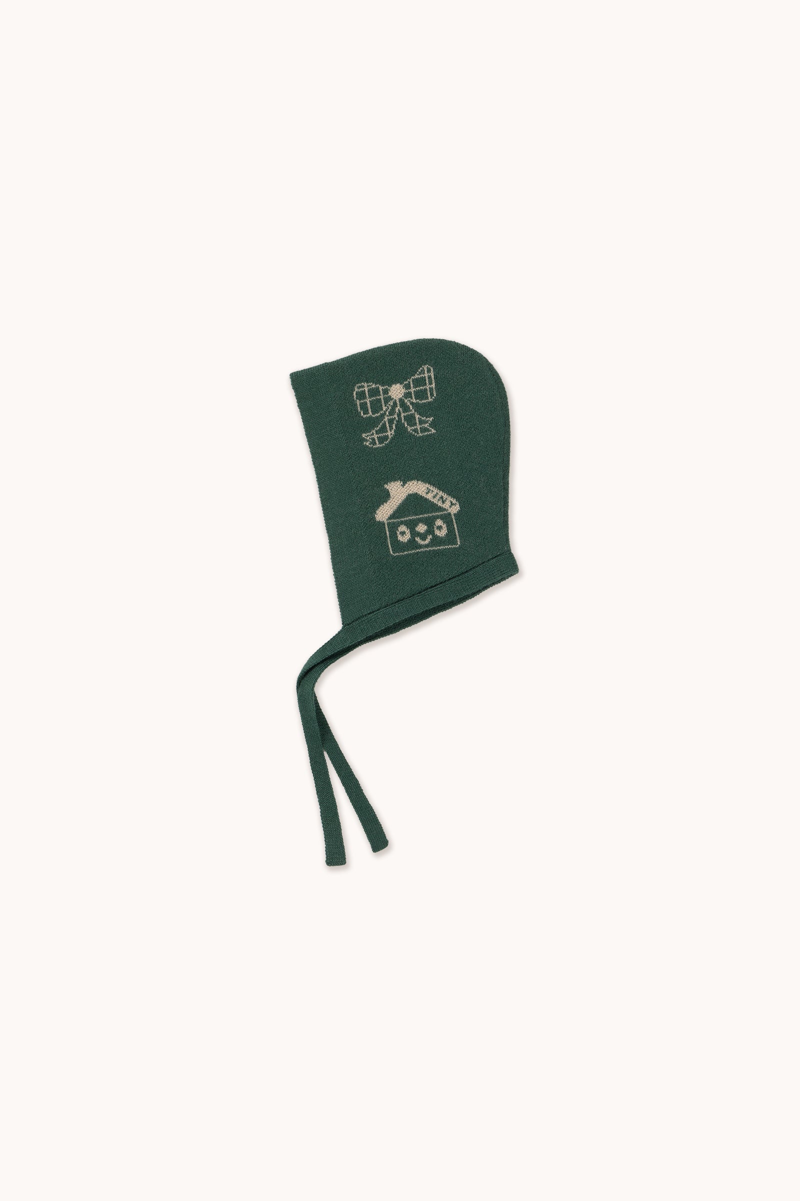 HOLIDAY TINY TOWN BONNET dark green