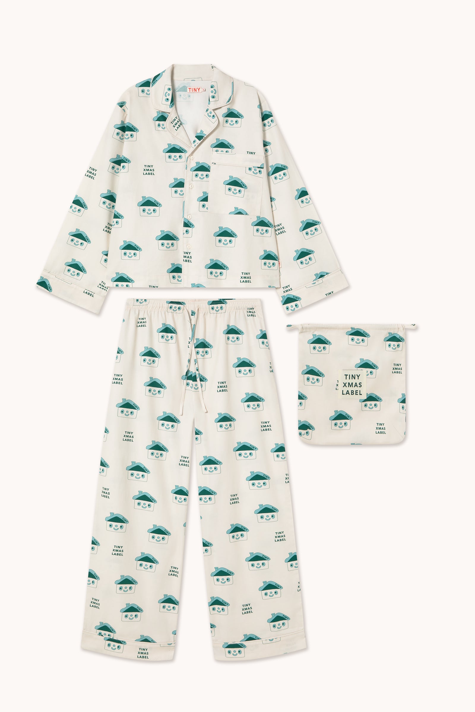 COTTAGE ADULT PAJAMA SET light cream