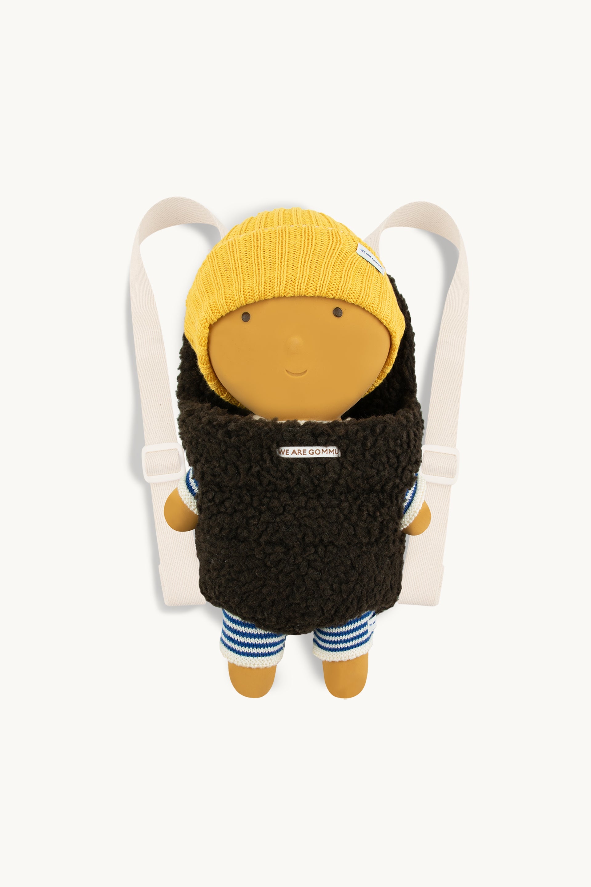 Mochila Portabebés Gommu Marrón Sherpa BROWN