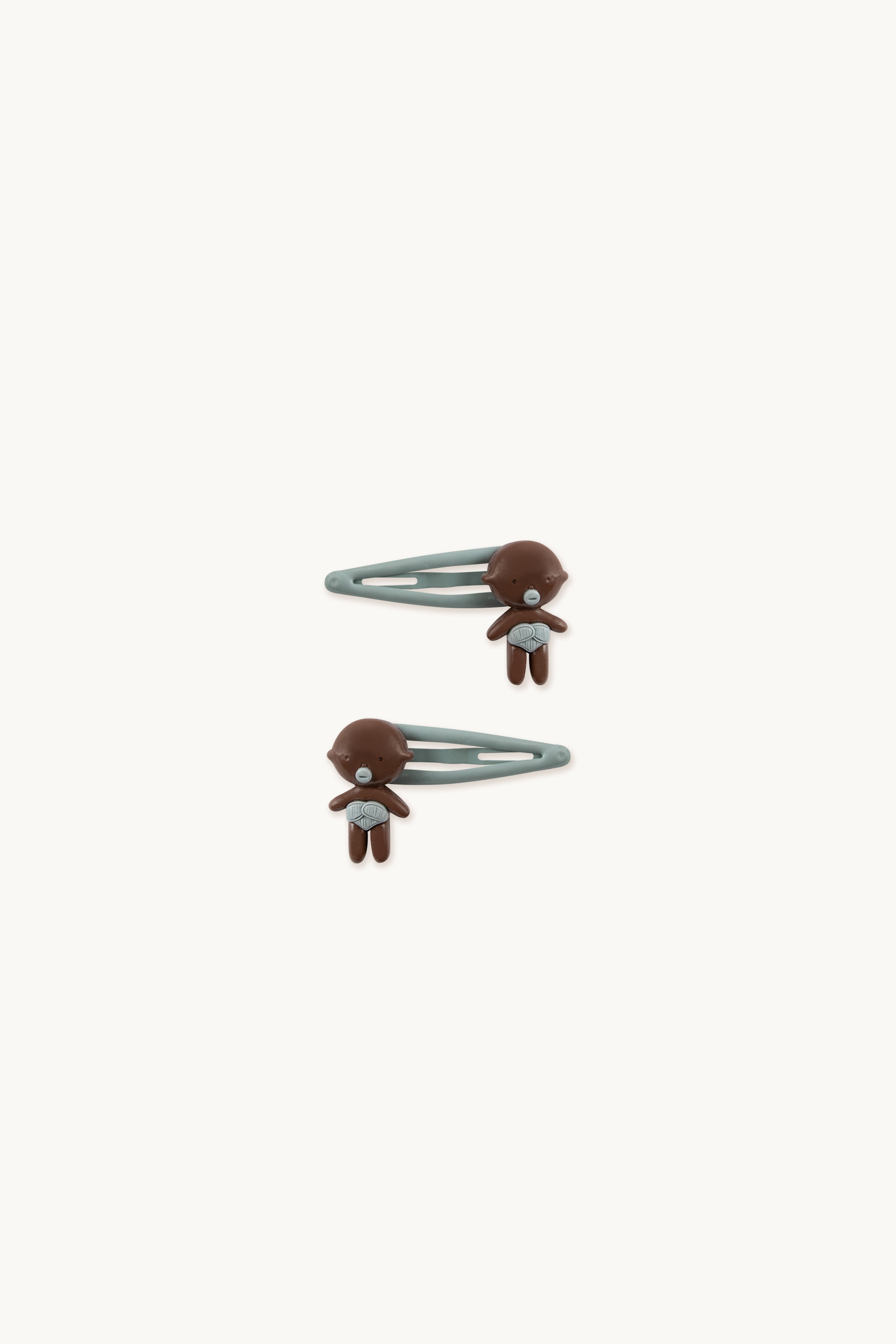 Gommu Baby Hair Clip Set CHOCO