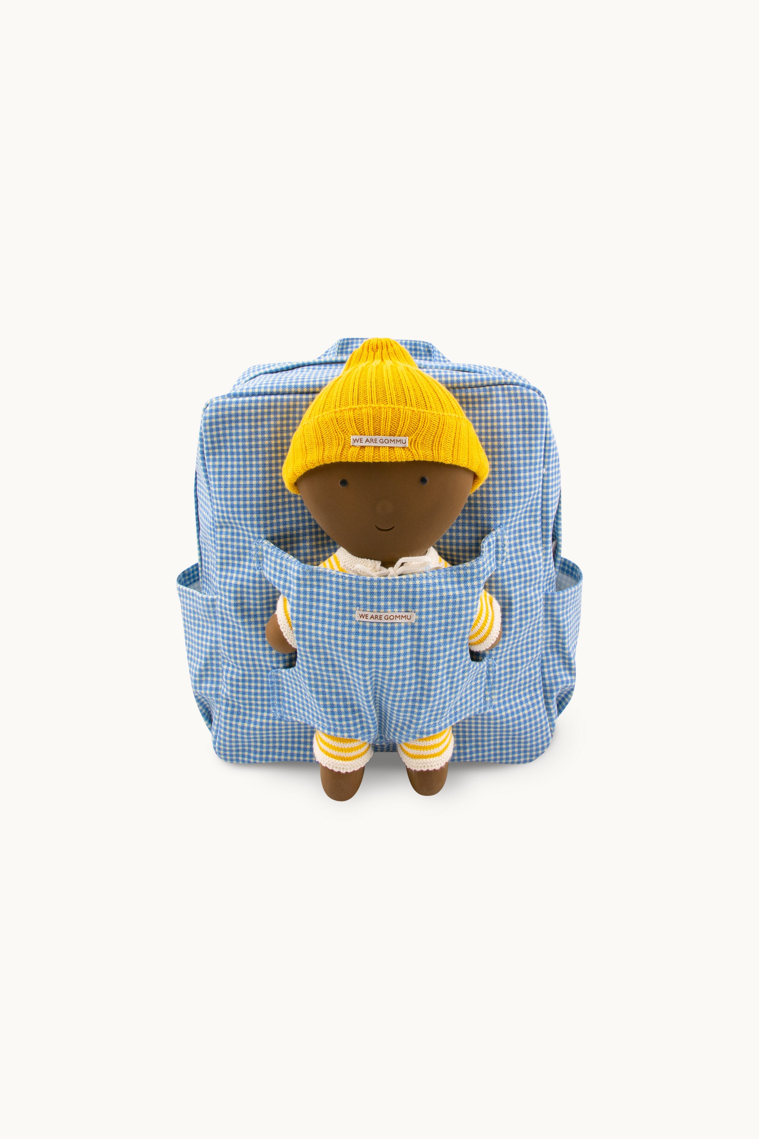 Gommu Mochila Cuadros BLUE