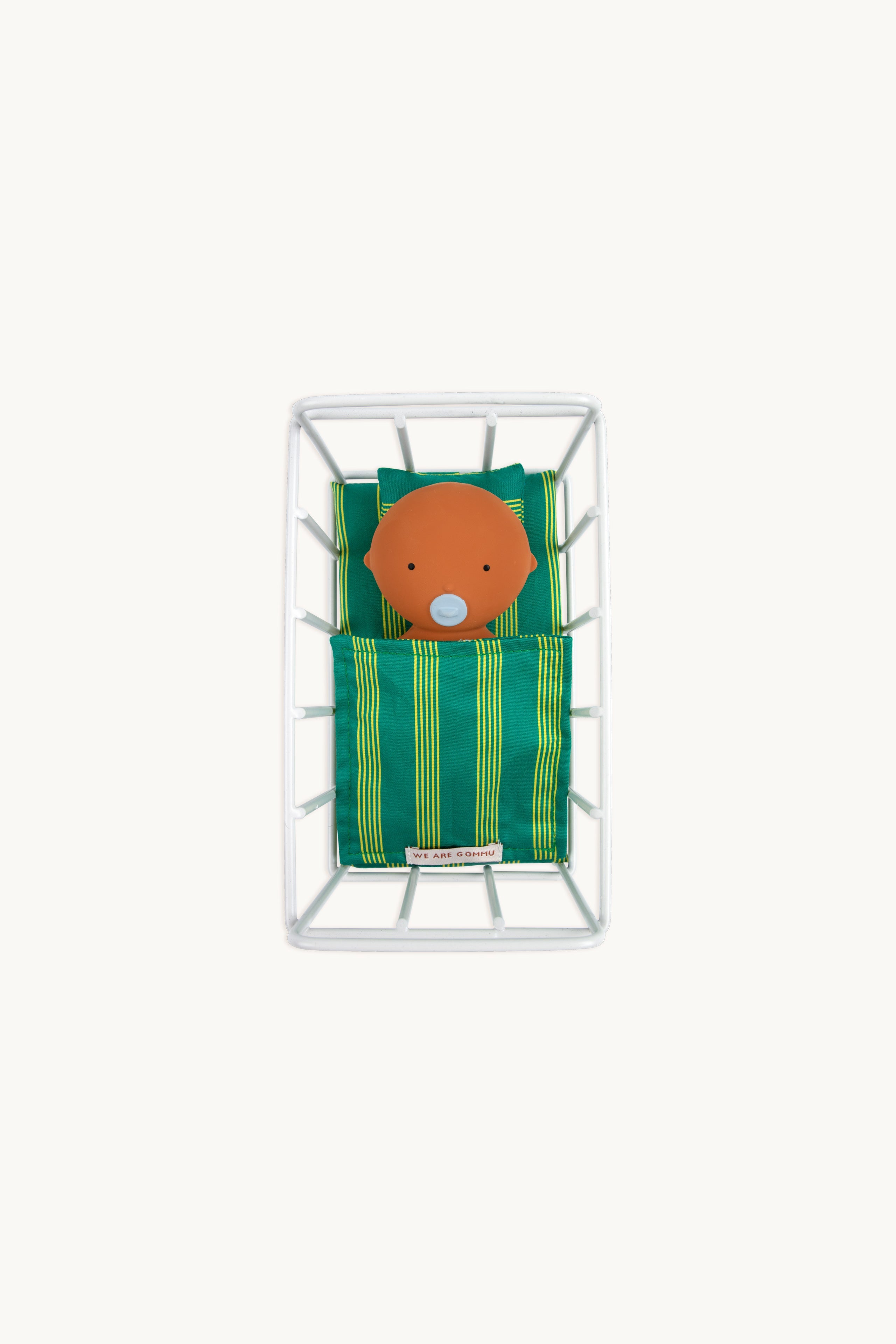 Gommu Pocket Stripedcrib GREEN