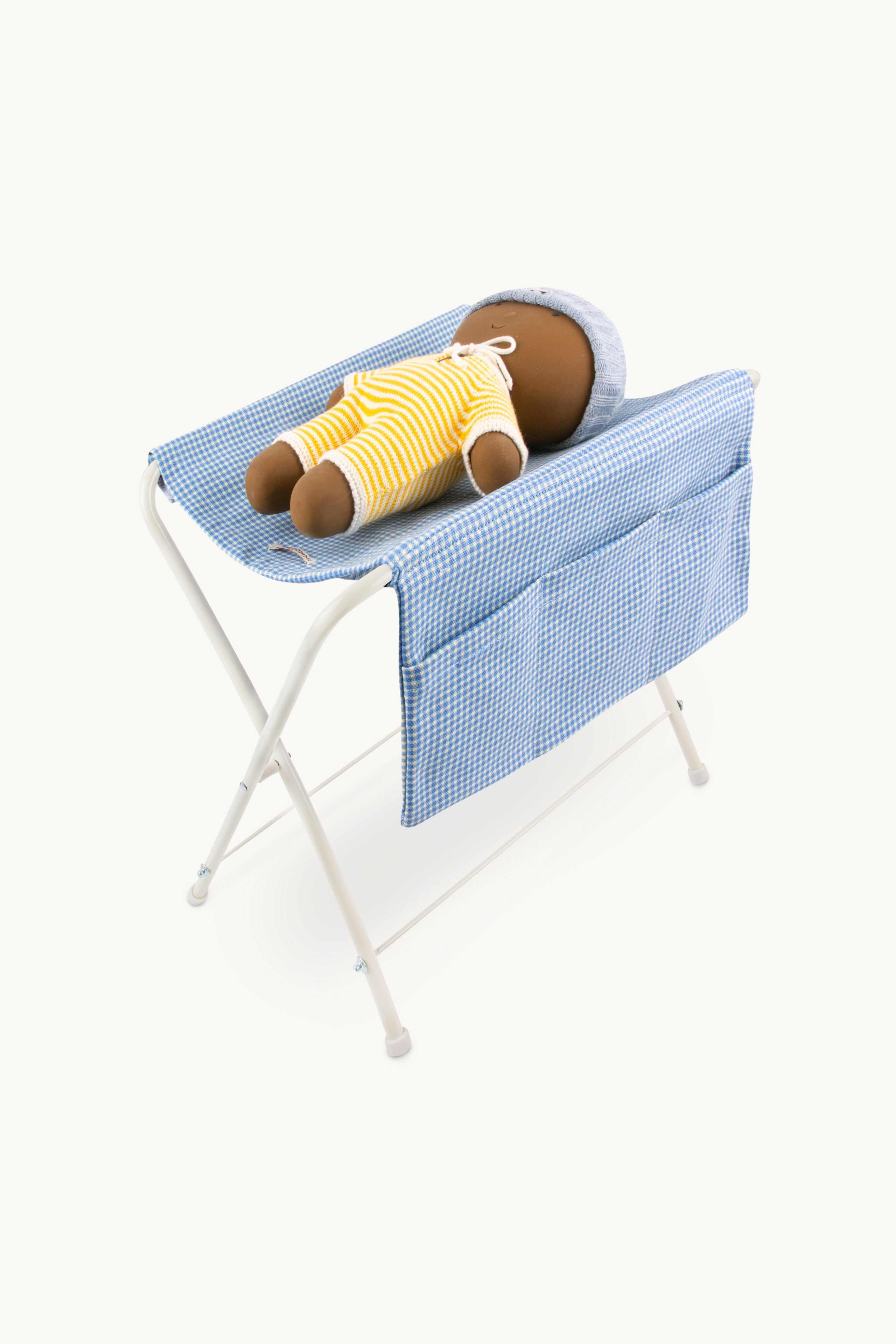 Gommu Big Vichy Nursery BLUE