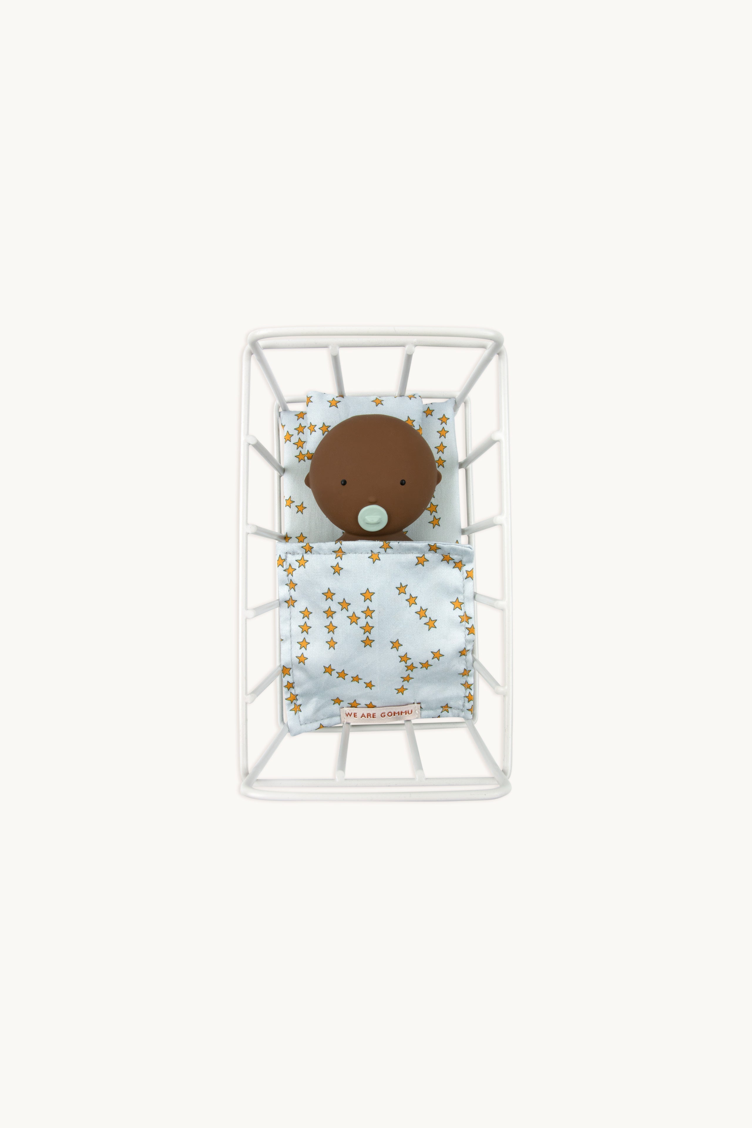 Gommu Pocket Stars Crib GREY
