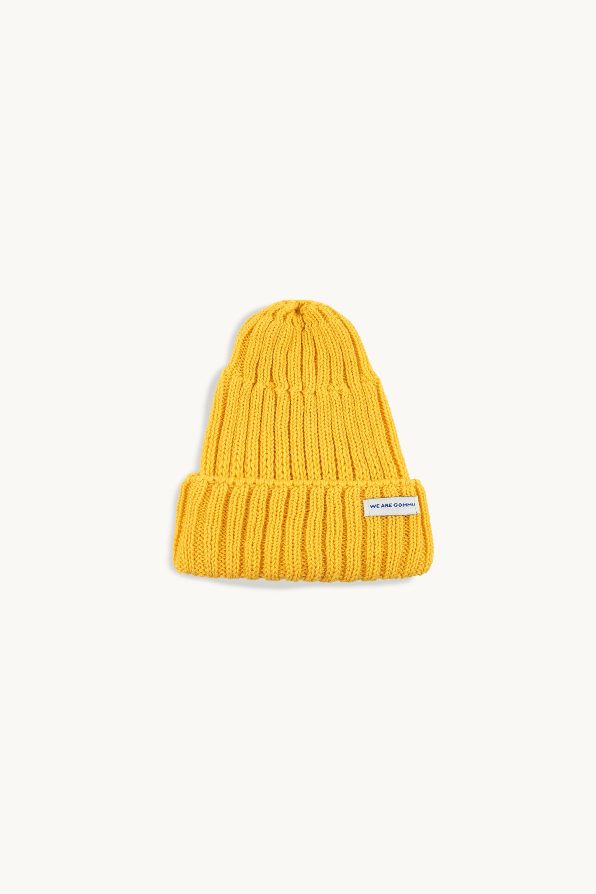 Gommu Solid Beanie YELLOW
