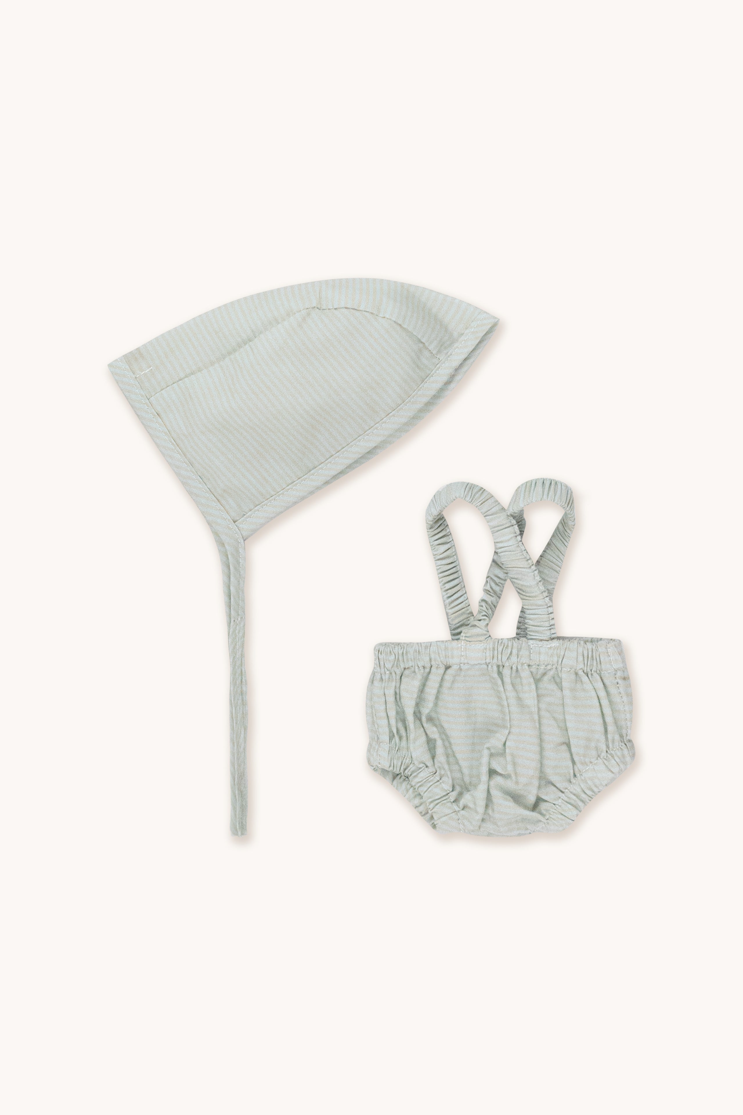 Gommu Stripes Shorts & Hat  BLUE SKY/SAND