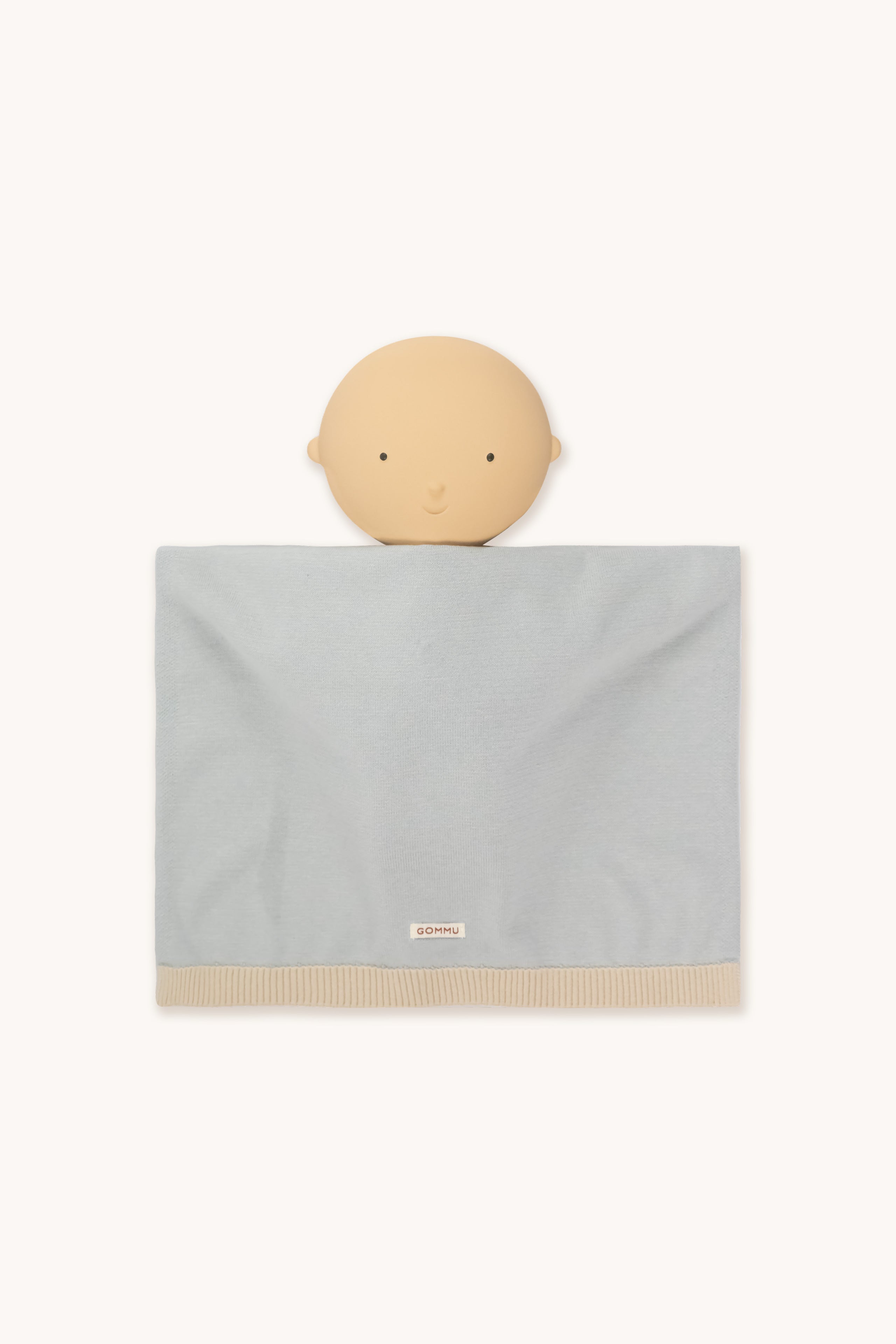 Gommu Micro Stripes Blanket  BLUE SKY/SAND