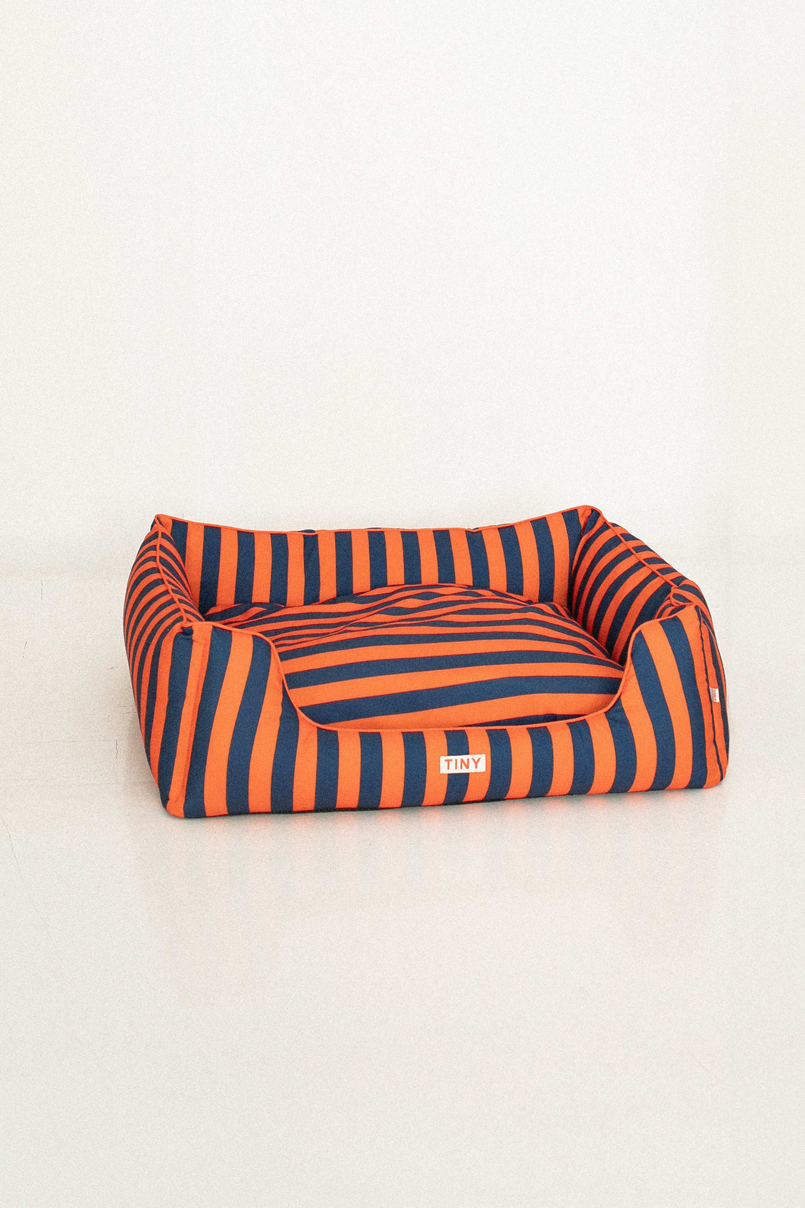 CAMA BOLSTER A RAYAS light navy/summer red