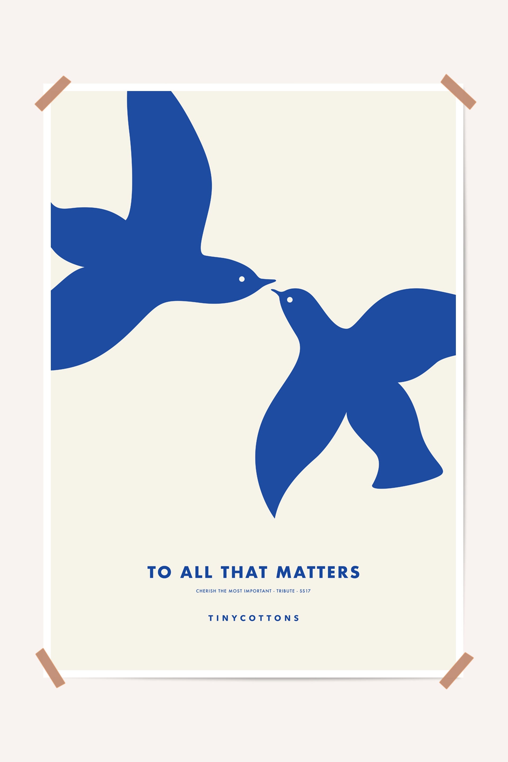 Ss17 Tribute Poster multicolor