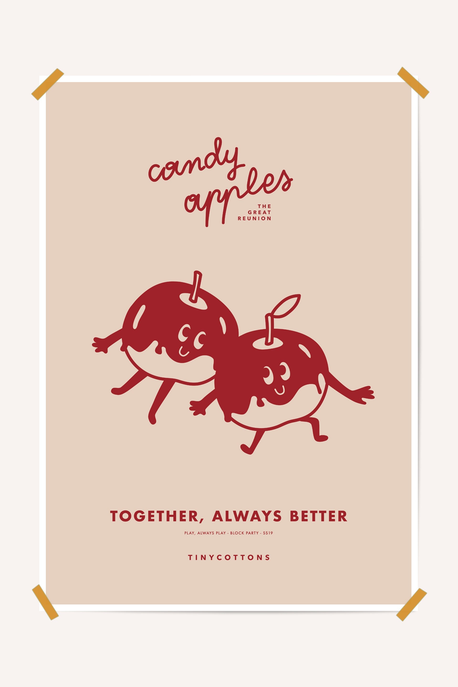 Ss19 Block Party Poster multicolor