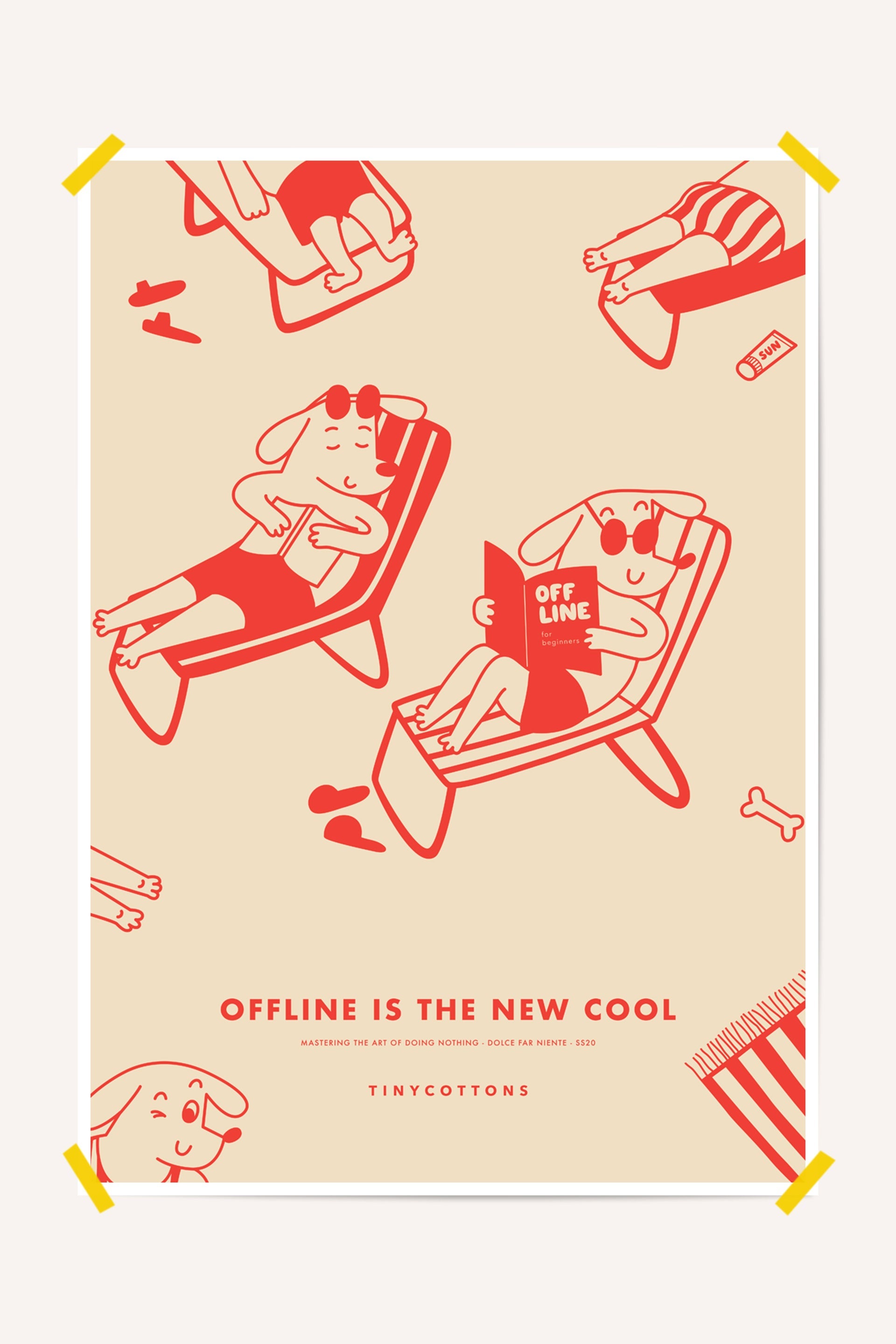 Ss20 Dolce Far Niente Poster multicolor