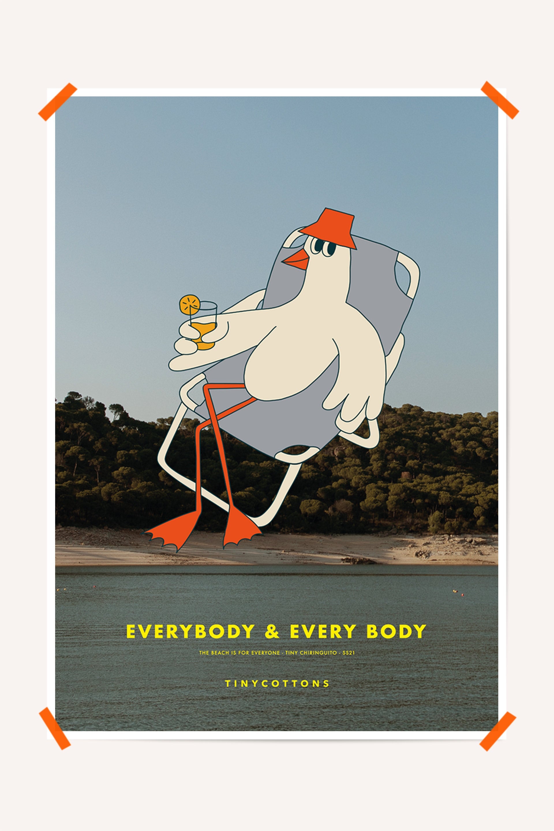 Ss21 Chiringuito Poster multicolor