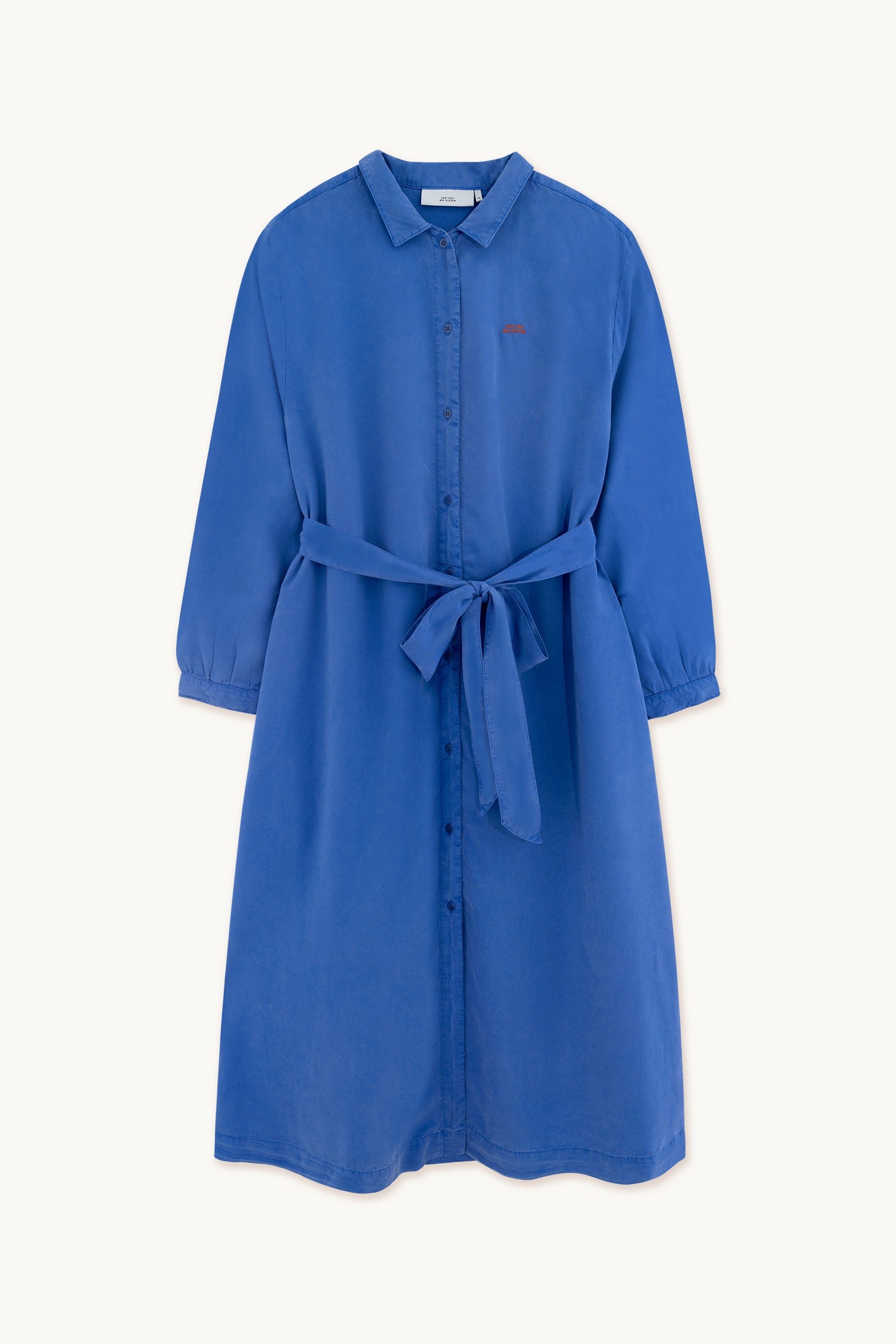 Lyocell Long Sleeve Dress ultramarine