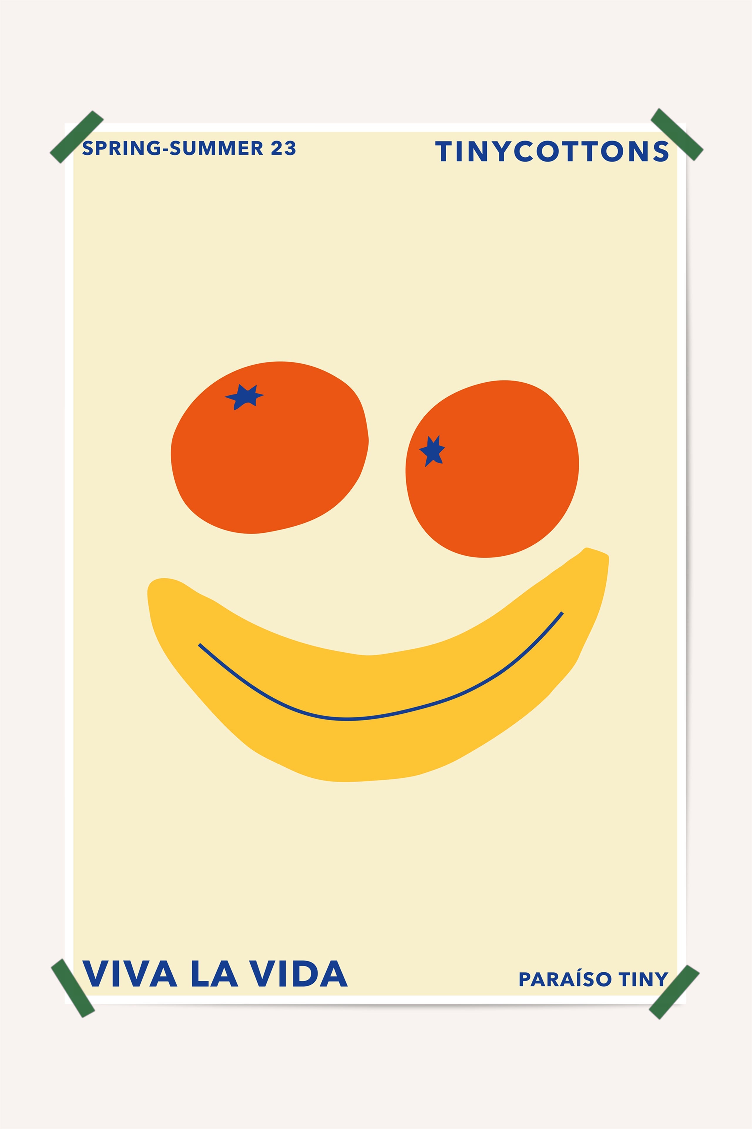 Paraiso Tiny Poster light cream