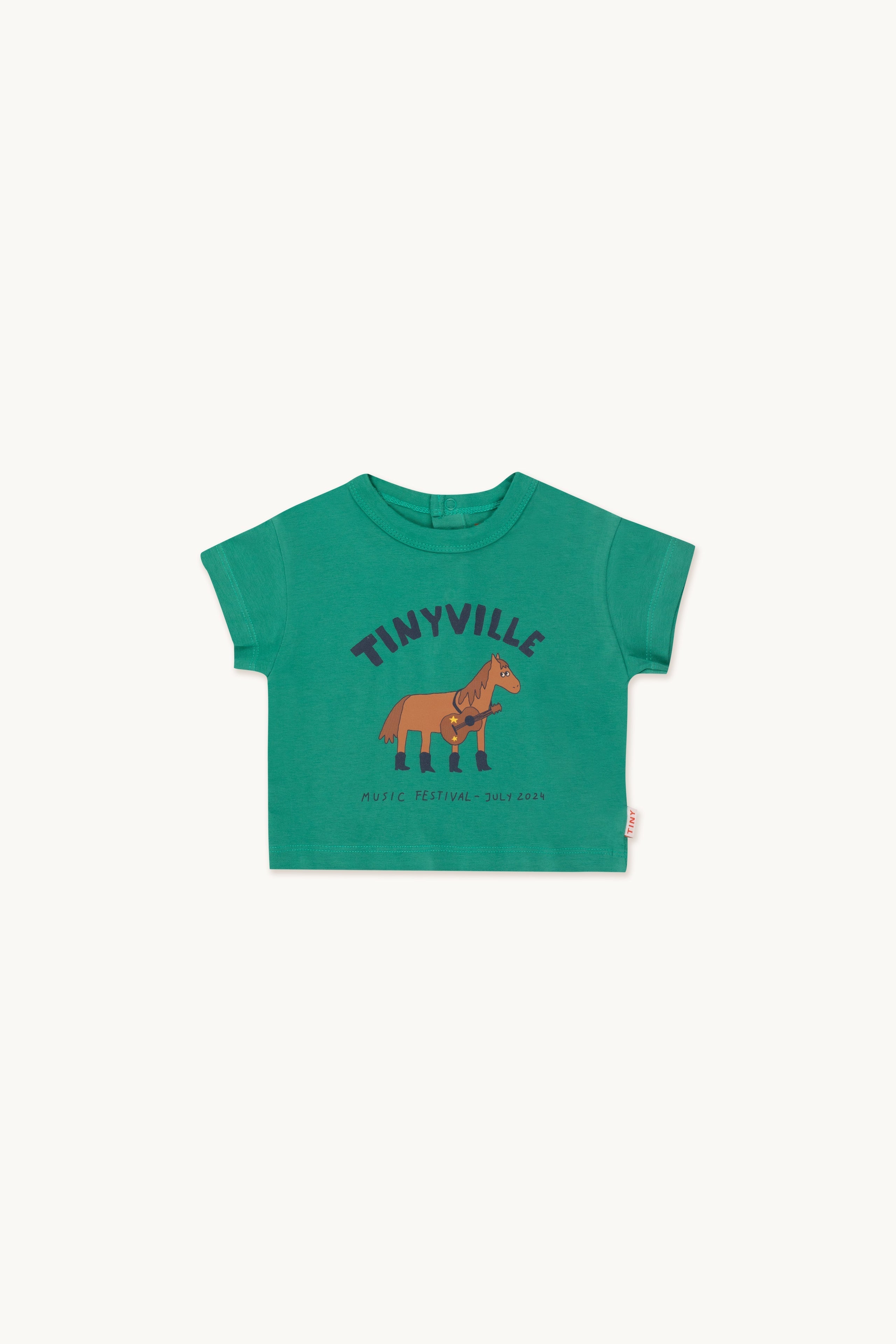 Camiseta Festival emerald