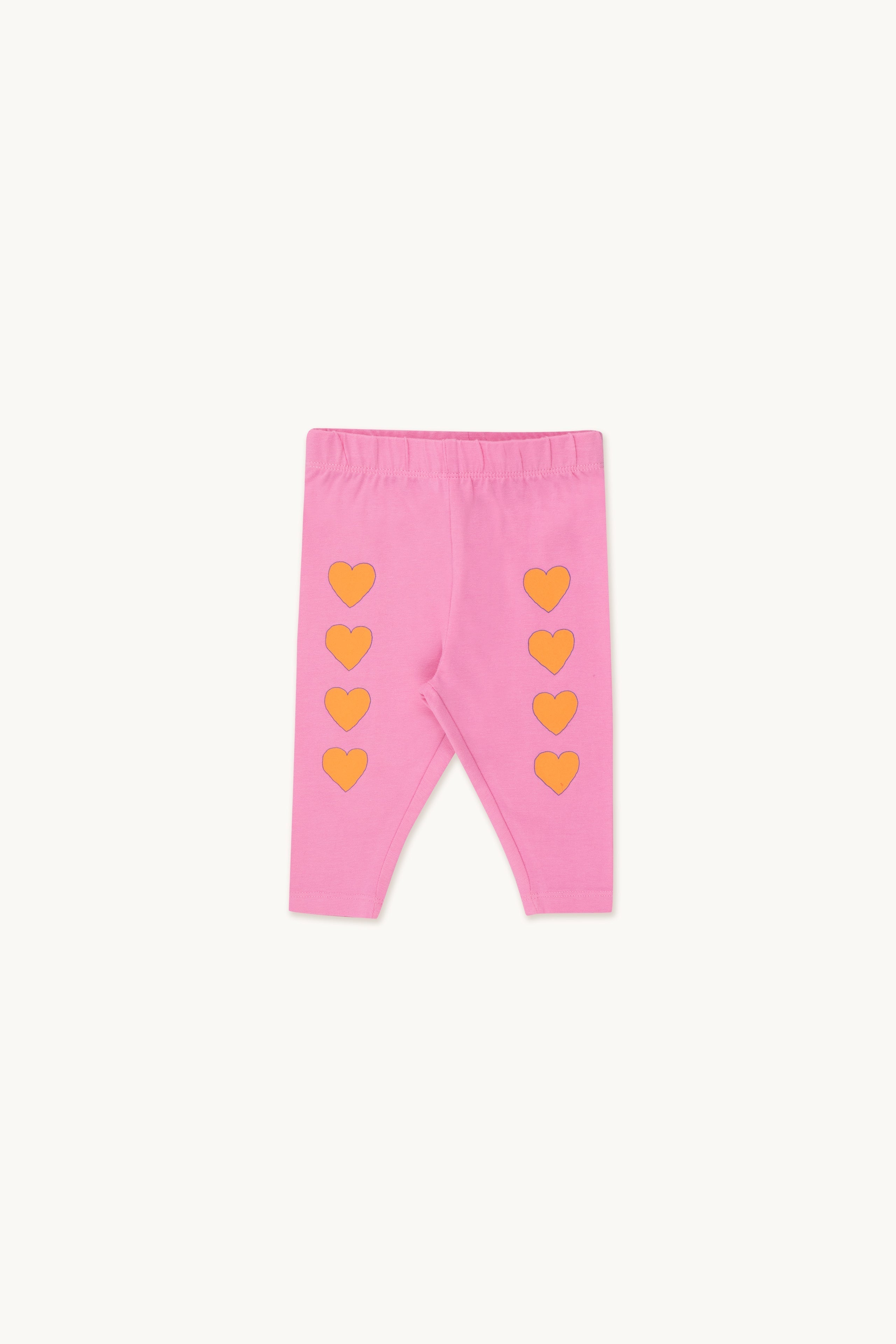 Hearts Baby Leggings pink