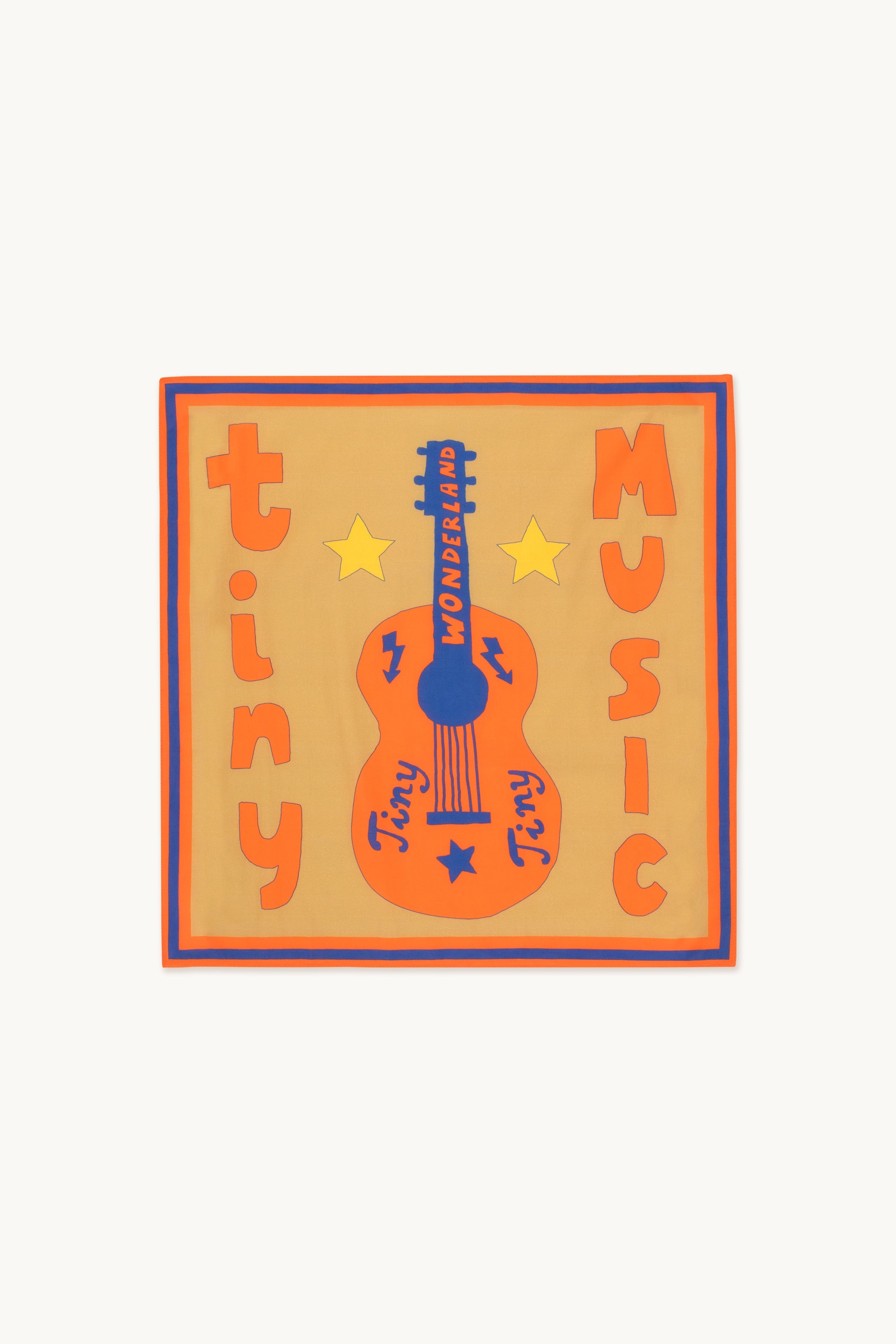 Pañuelo Tiny Music pale ochre