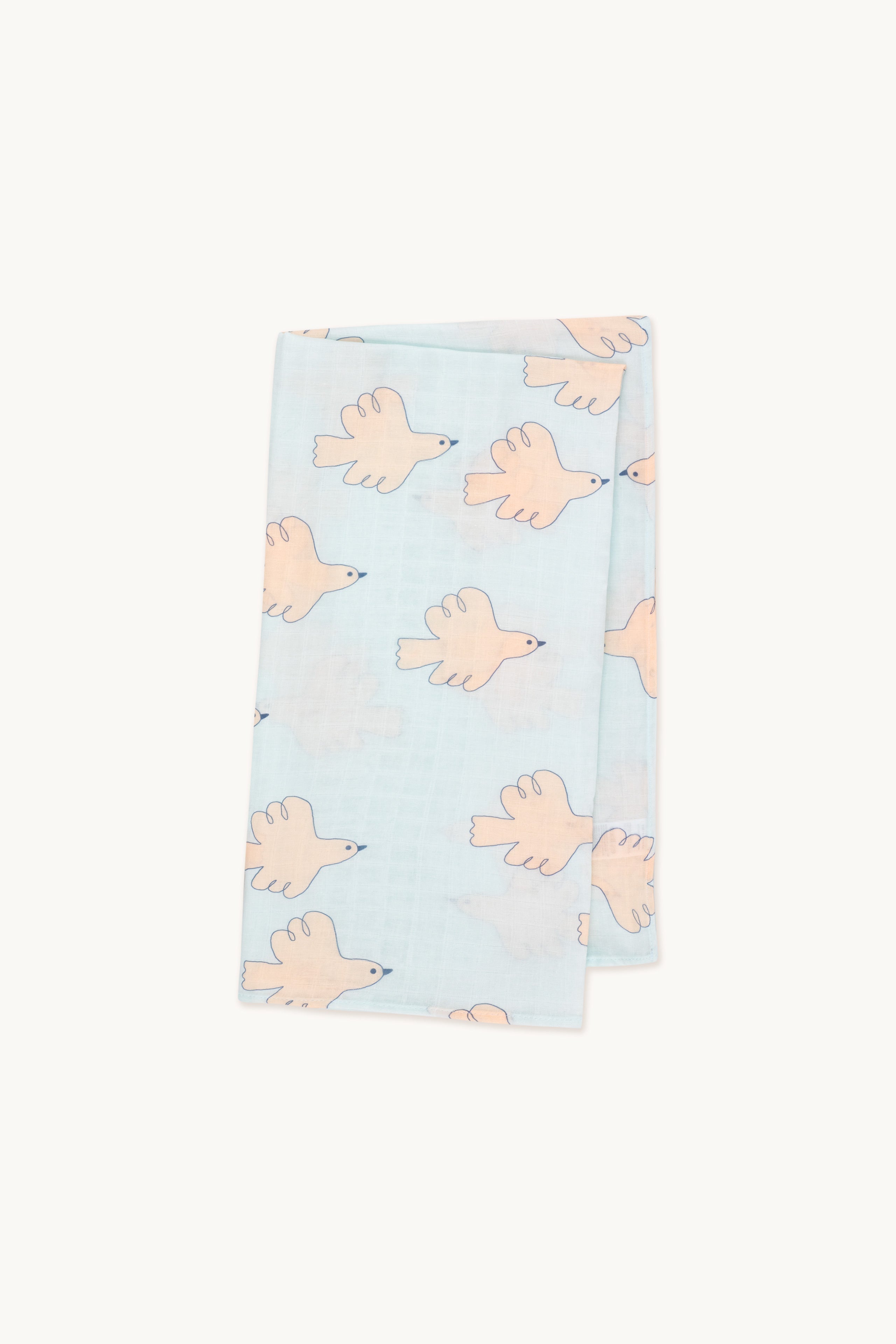 Muselina Doves ice blue