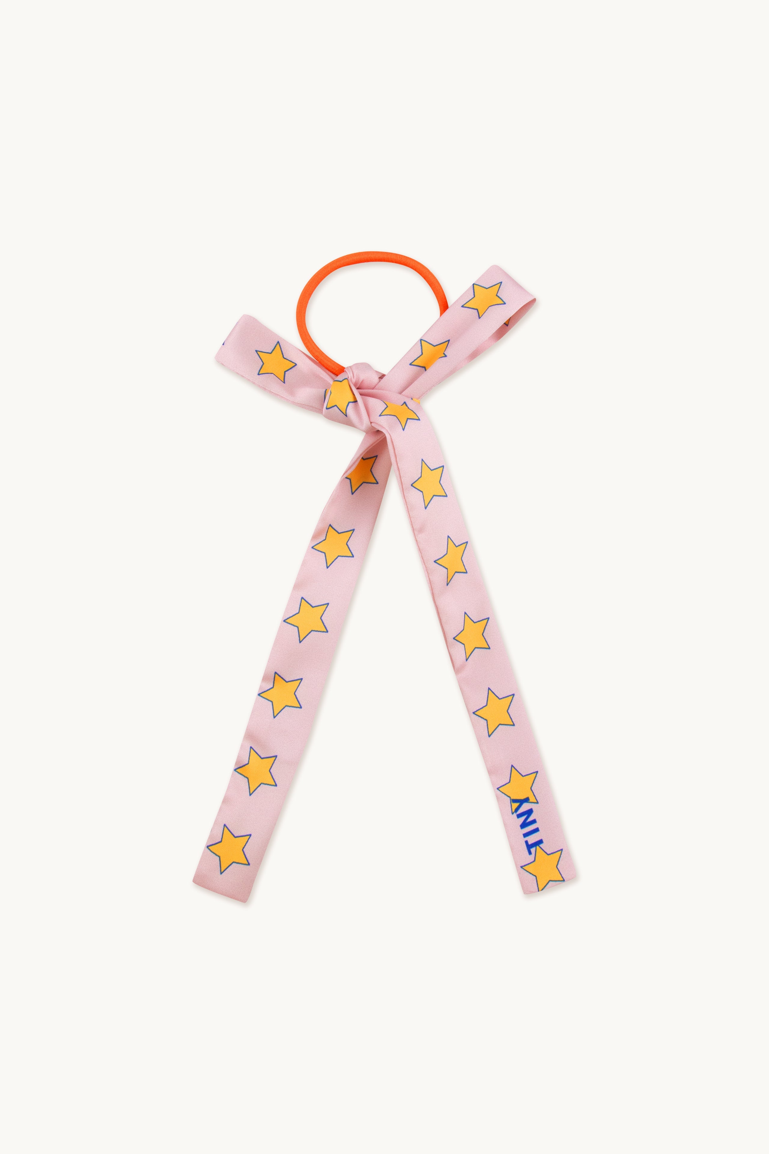 Stars elastic pastel pink